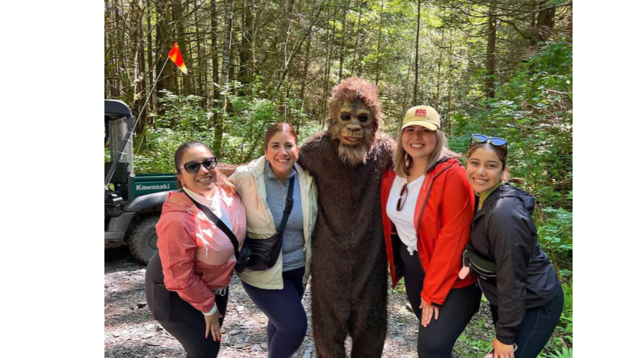 Tongass Forest Bigfoot ATV ride and hike near Ketchikan
