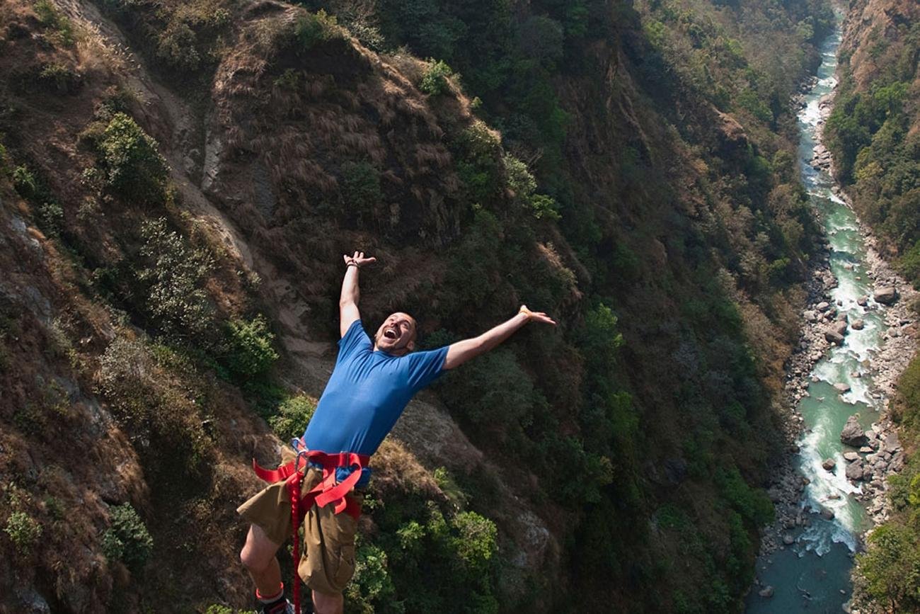Full-Day Bhote Kosi Bungee Jumping Experience from Kathmandu