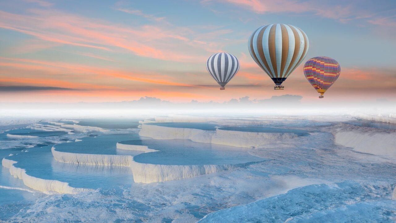 Marmaris to Pamukkale: Sunrise Hot Air Balloon & Full-Day Tour