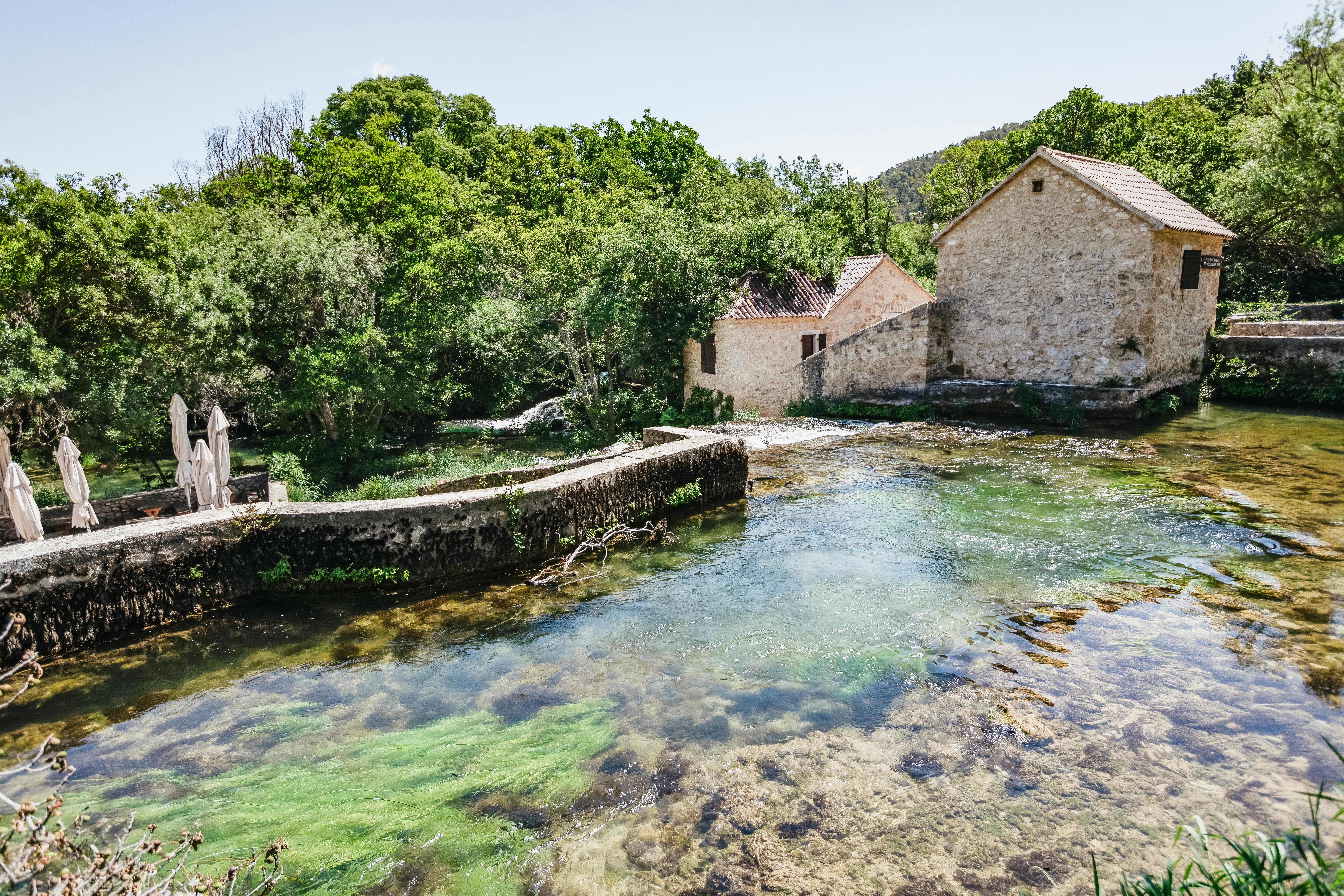 Split: Krka Waterfalls, Boat Cruise & Primosten Swim