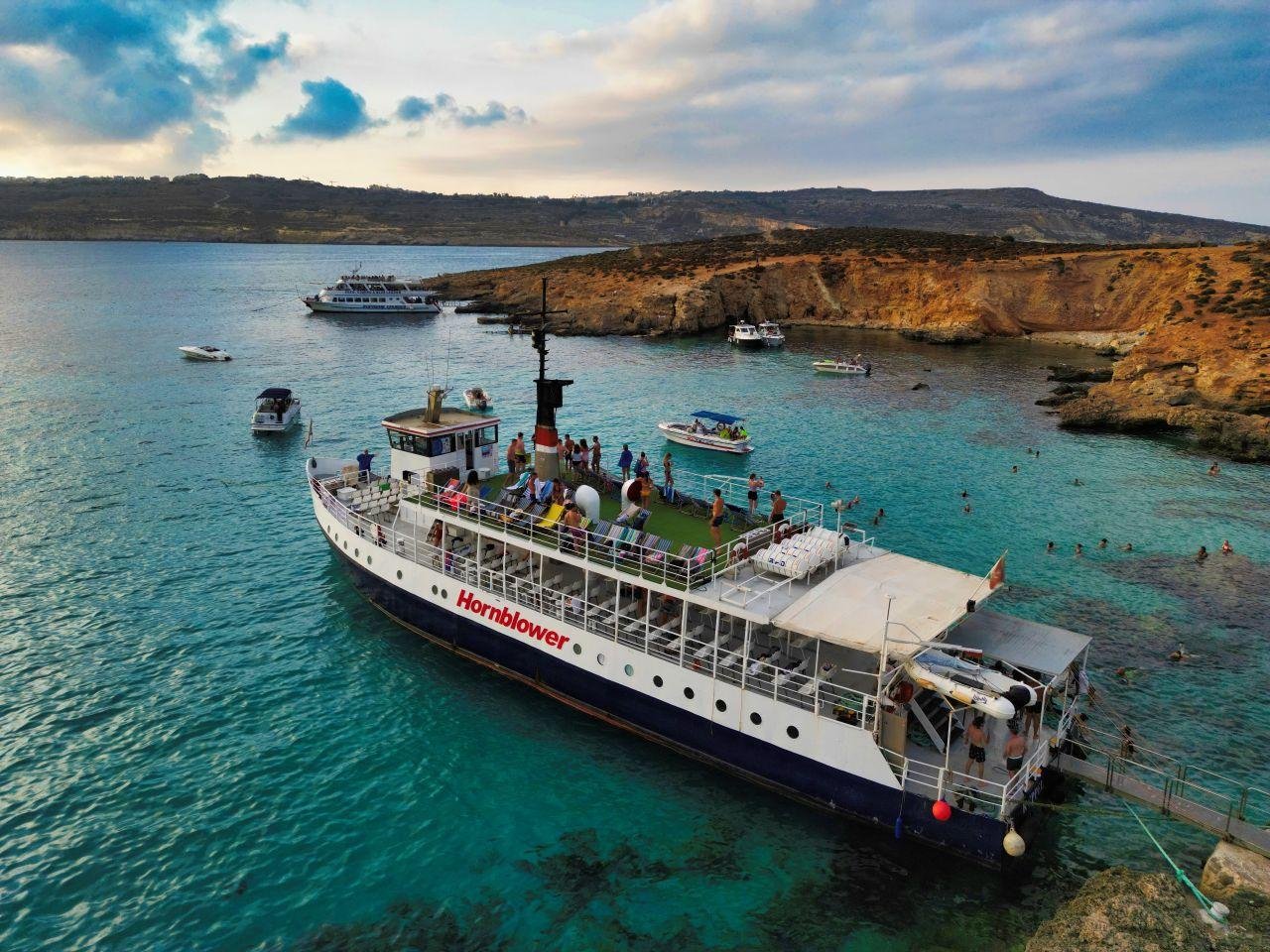 Blue Lagoon Evening Cruise with Water Slides