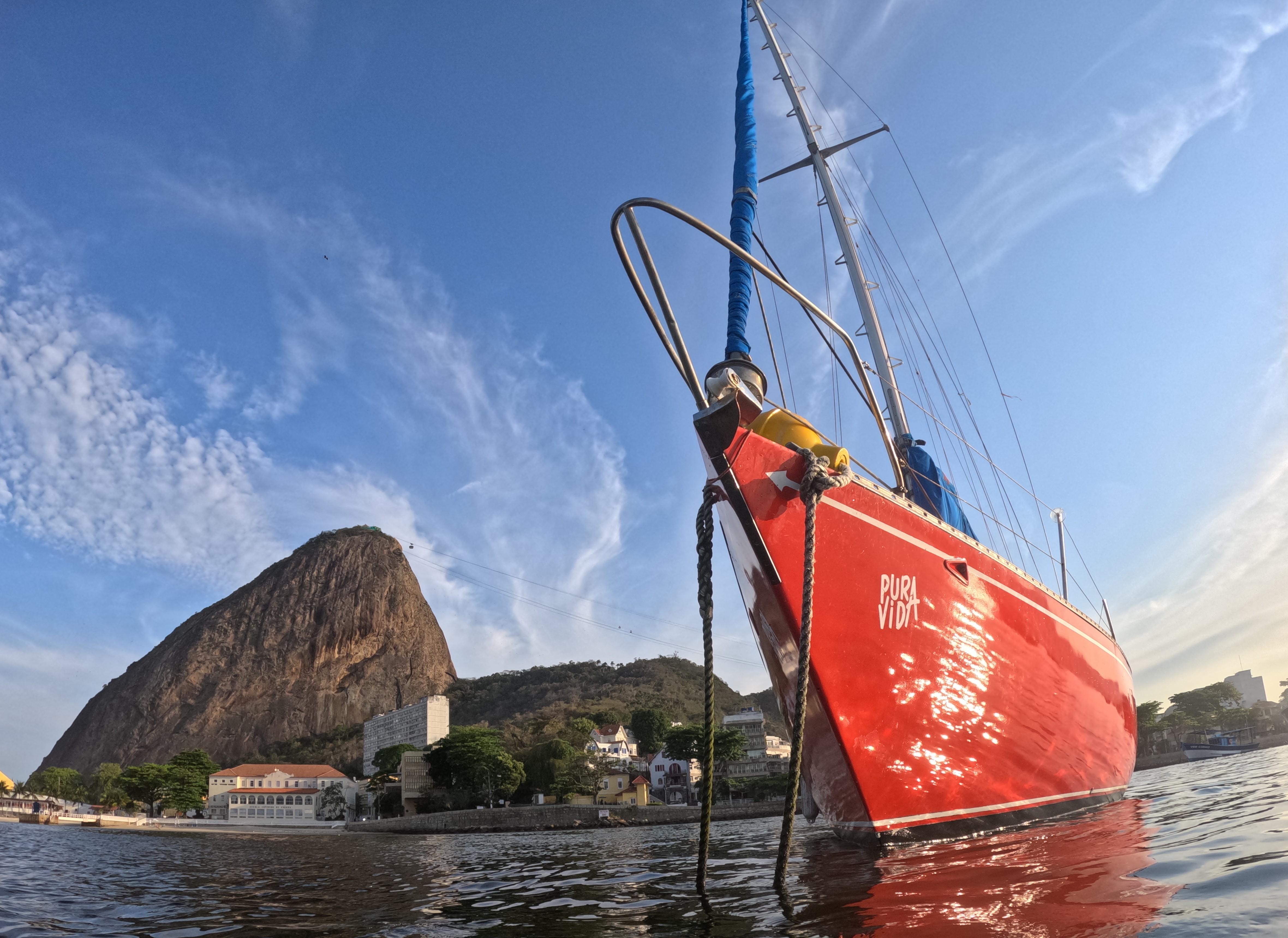 Rio de Janeiro Sunset Sailing on Guanabara Bay