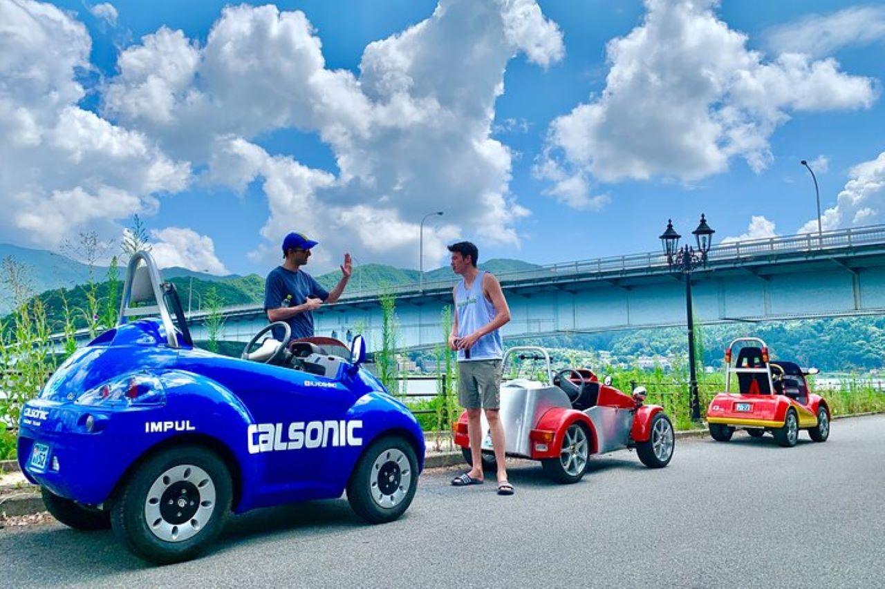 Lake Kawaguchiko Electric Mini Car Guided Tour