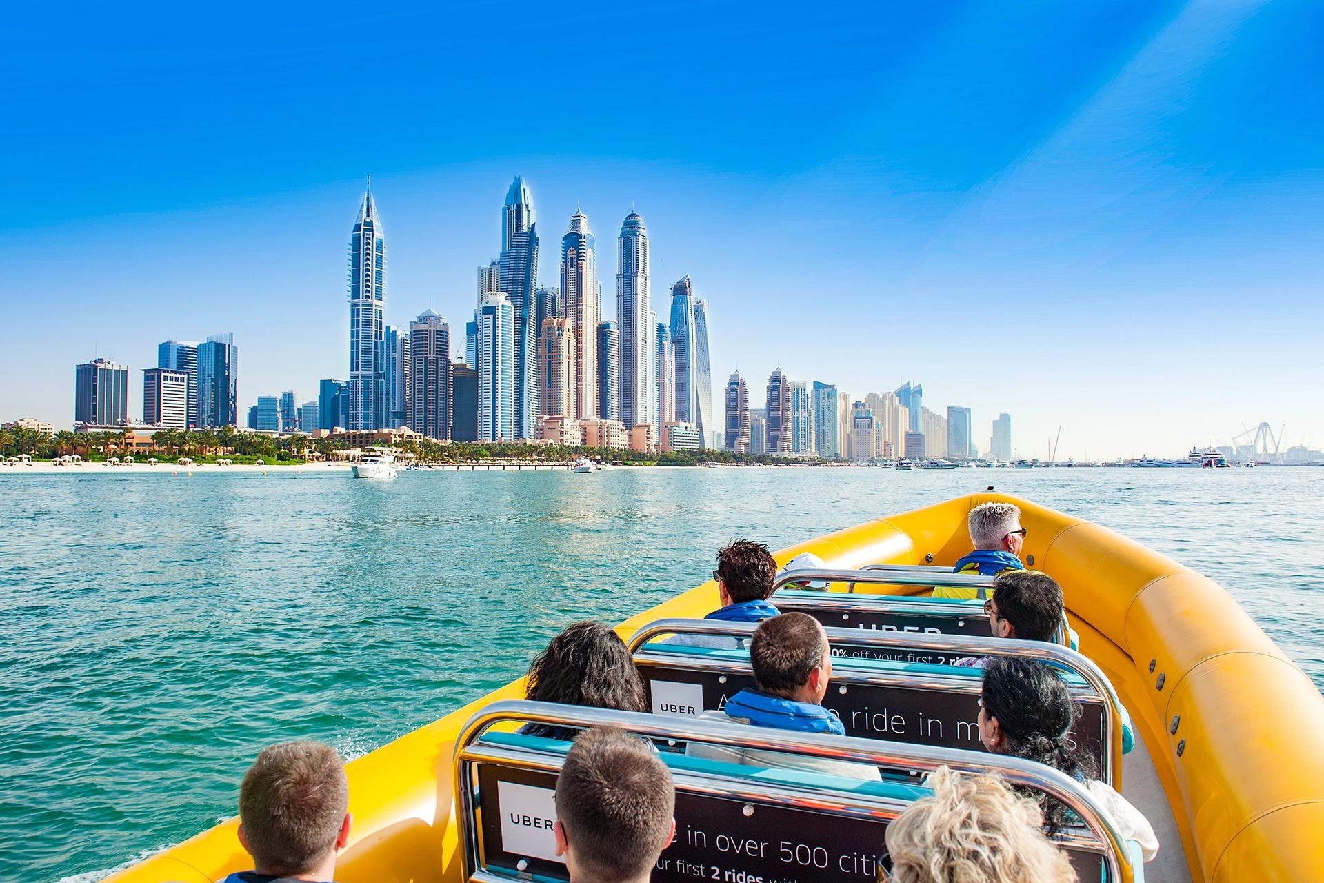 Dubai Marina Speedboat Sightseeing Tour