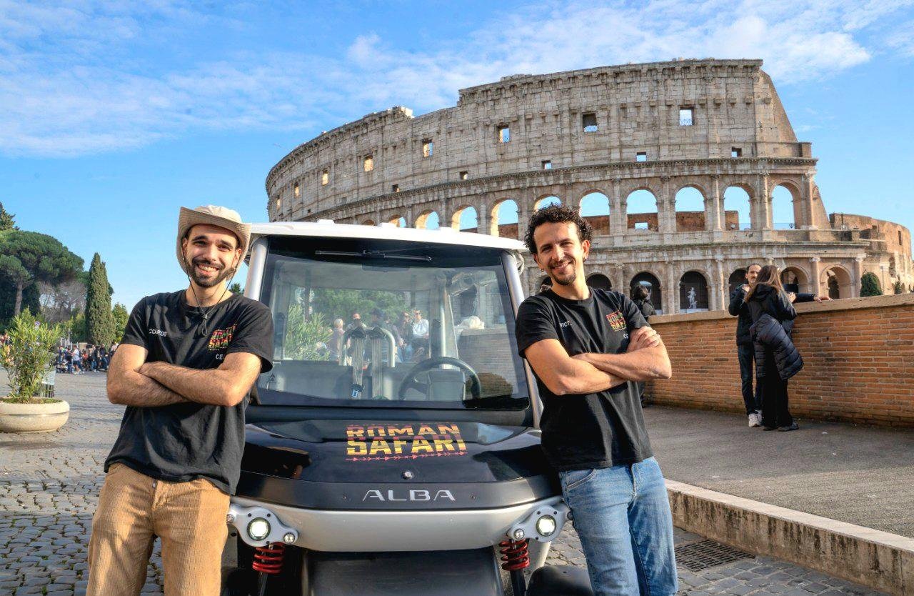Rome Private Golf Cart Tour with Local Guide