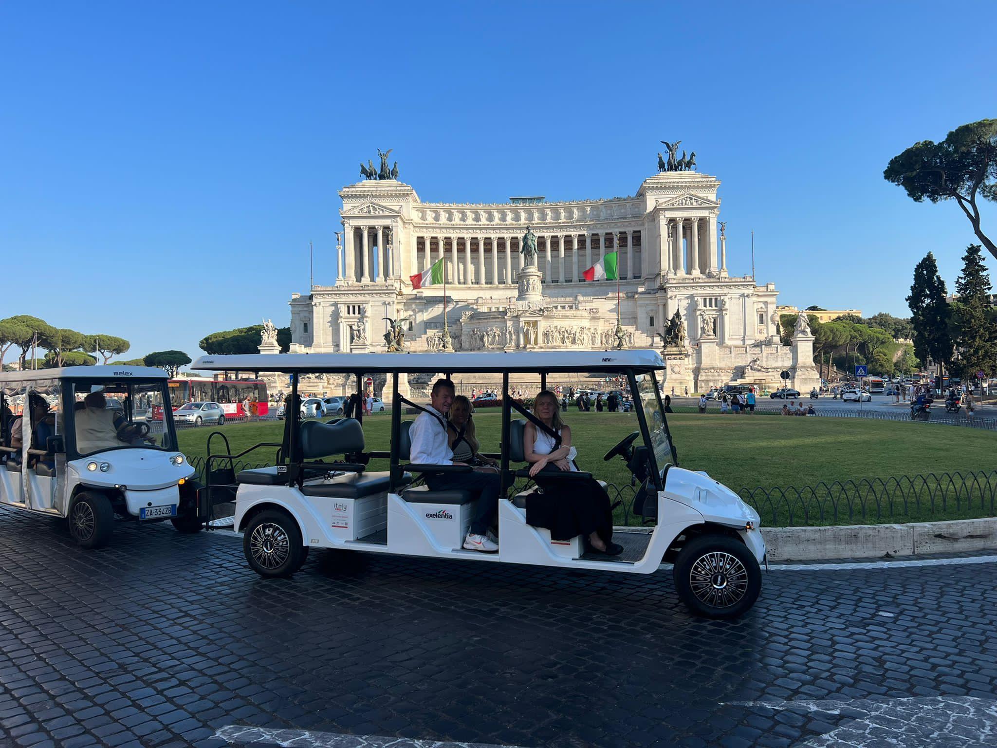 Private Golfwagen-Tour mit den Katakomben des Hl. Kallistus