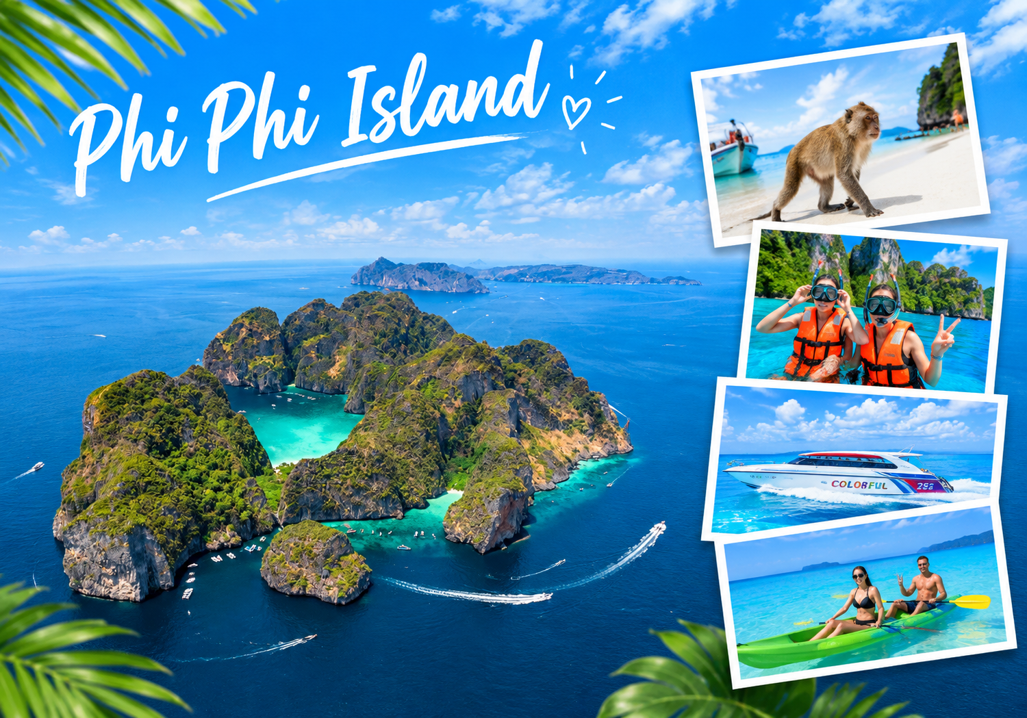 Phi Phi & Khai Islands Speedboat Adventure