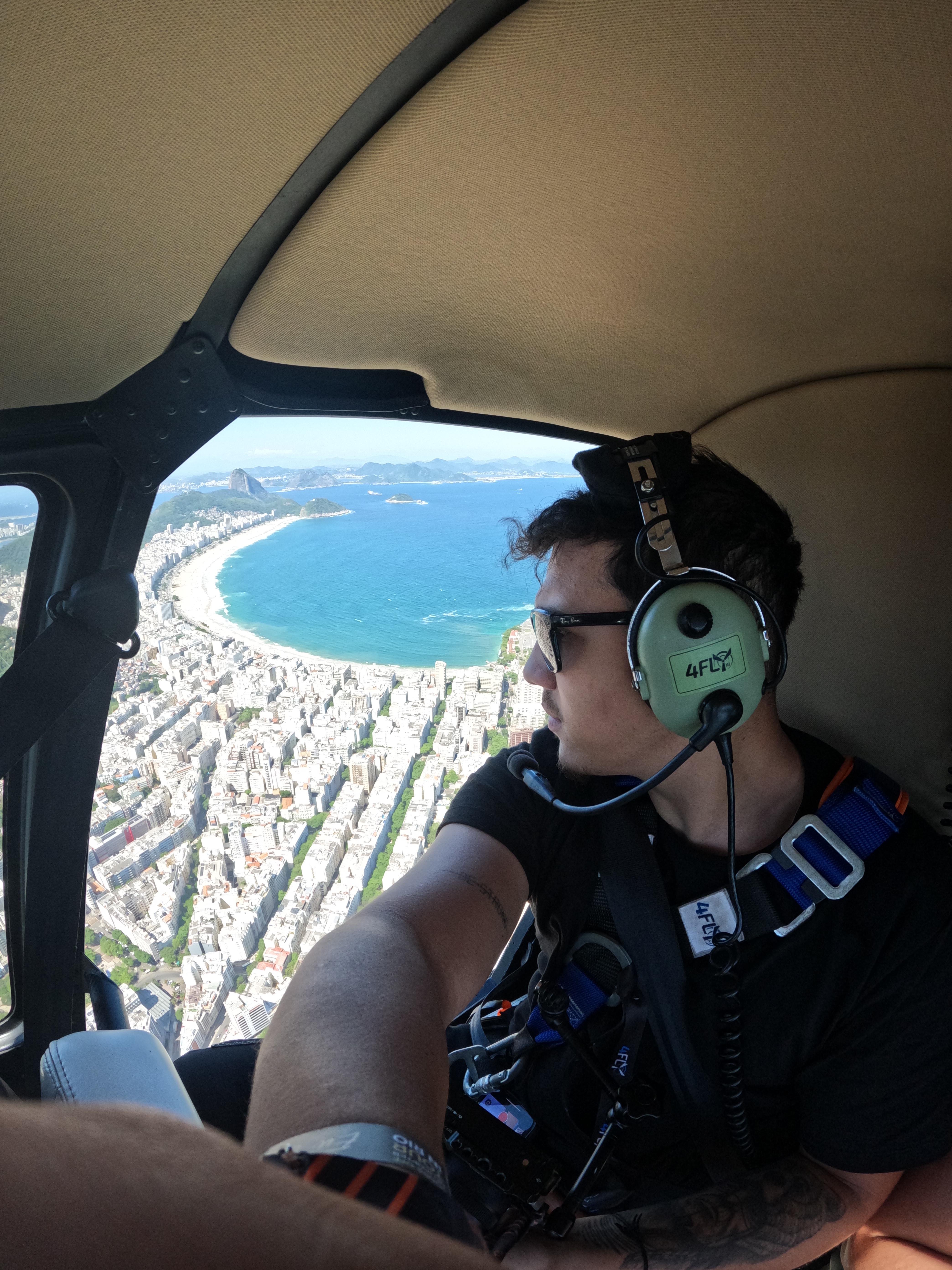 Rio de Janeiro Doors-Off Helicopter Experience