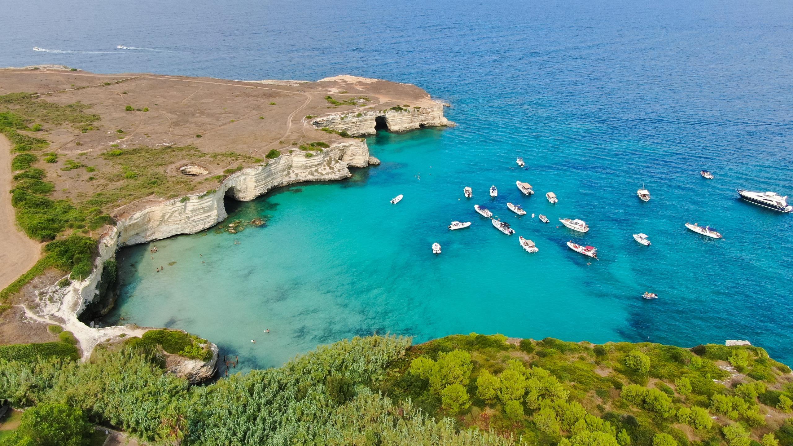 Otranto Coastal Caves & Coves Boat Tour with Aperitif