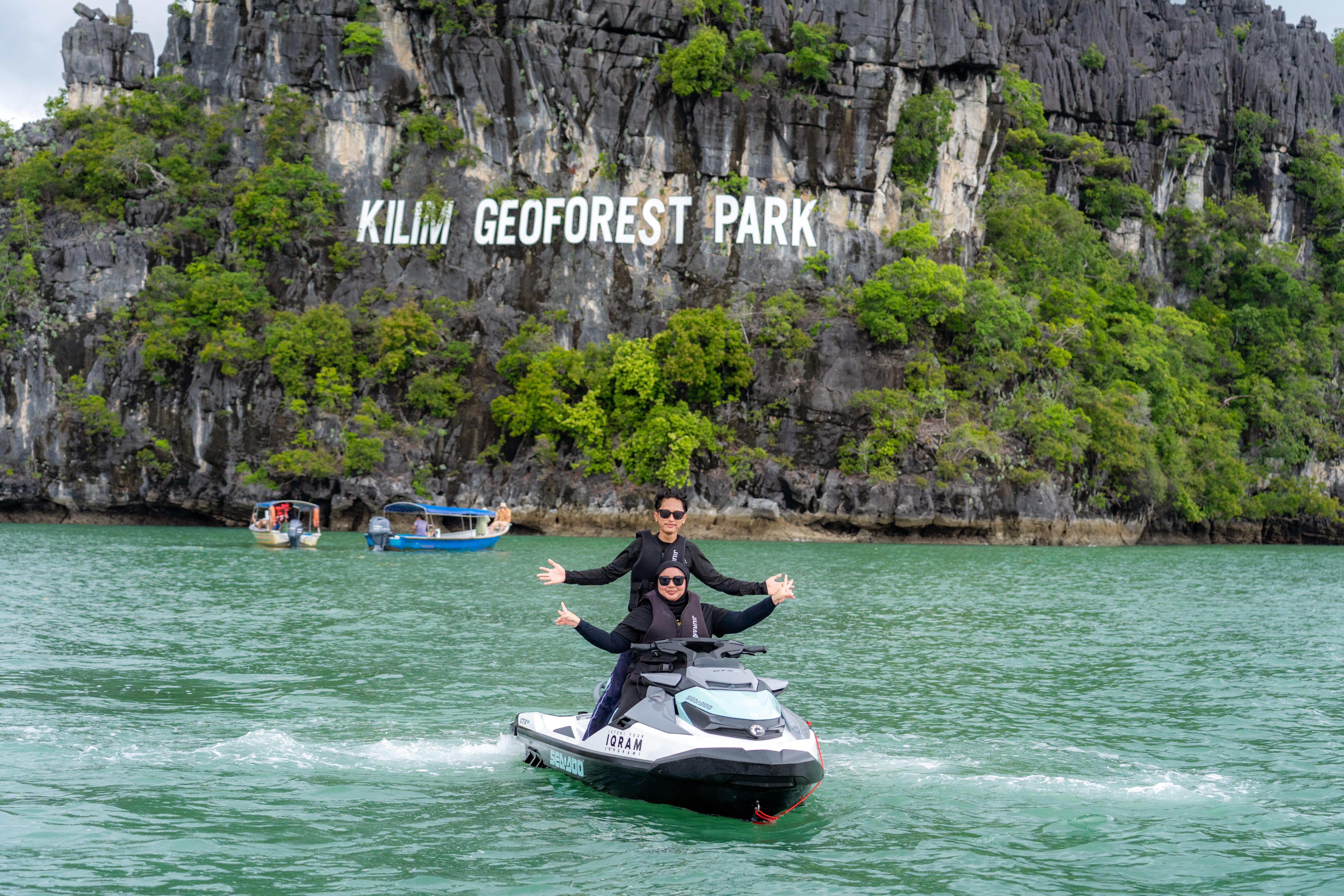 Langkawi Jet Ski Adventure Through Kilim Geoforest Park