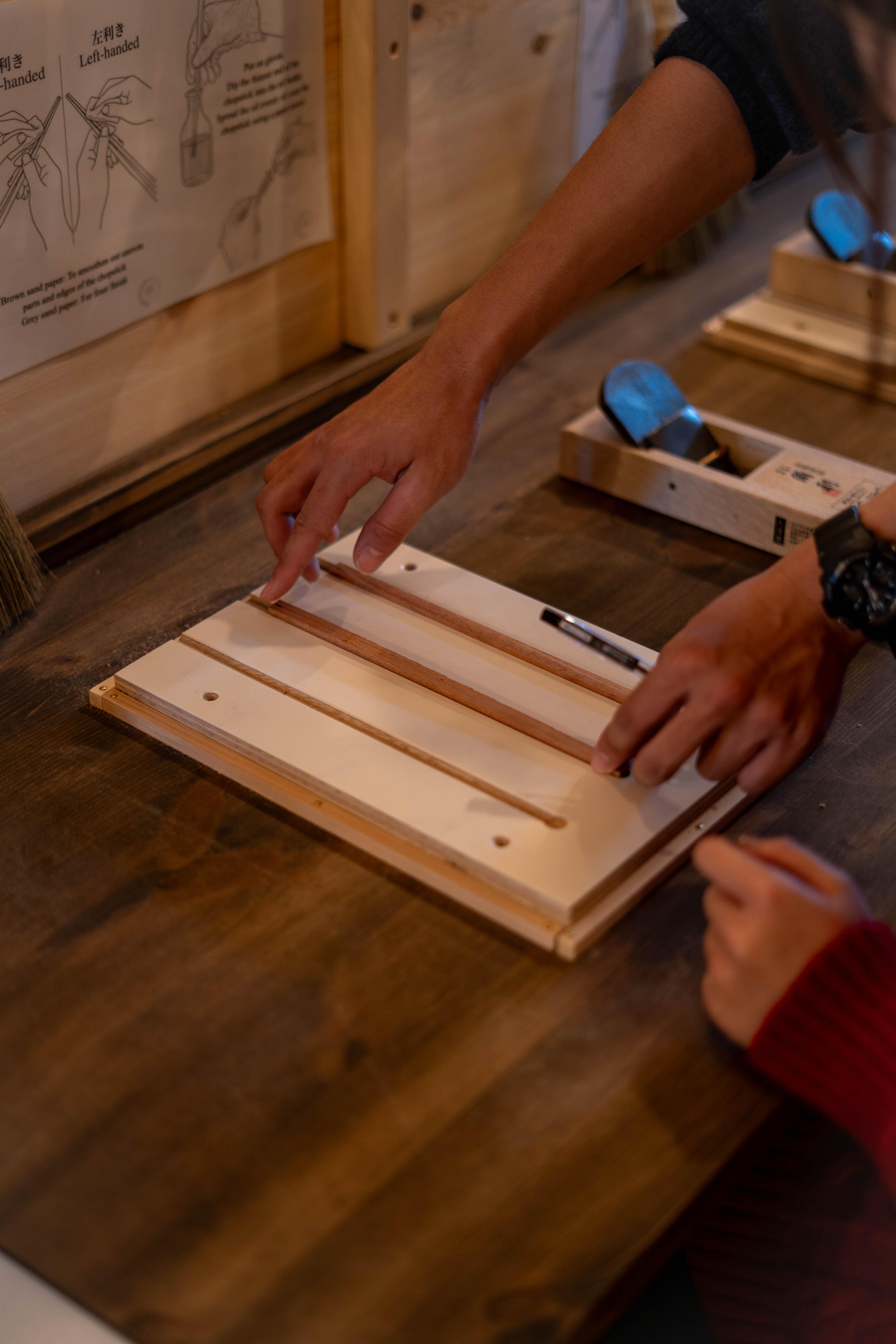 Kyoto Gion: Handcrafted Chopstick Workshop