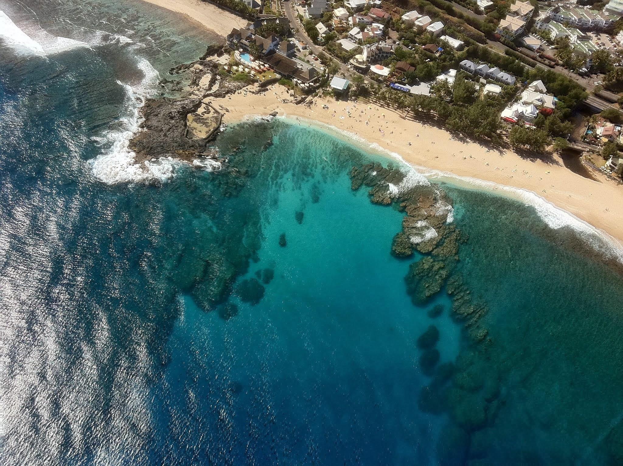 Microlight Flight Over Réunion Island