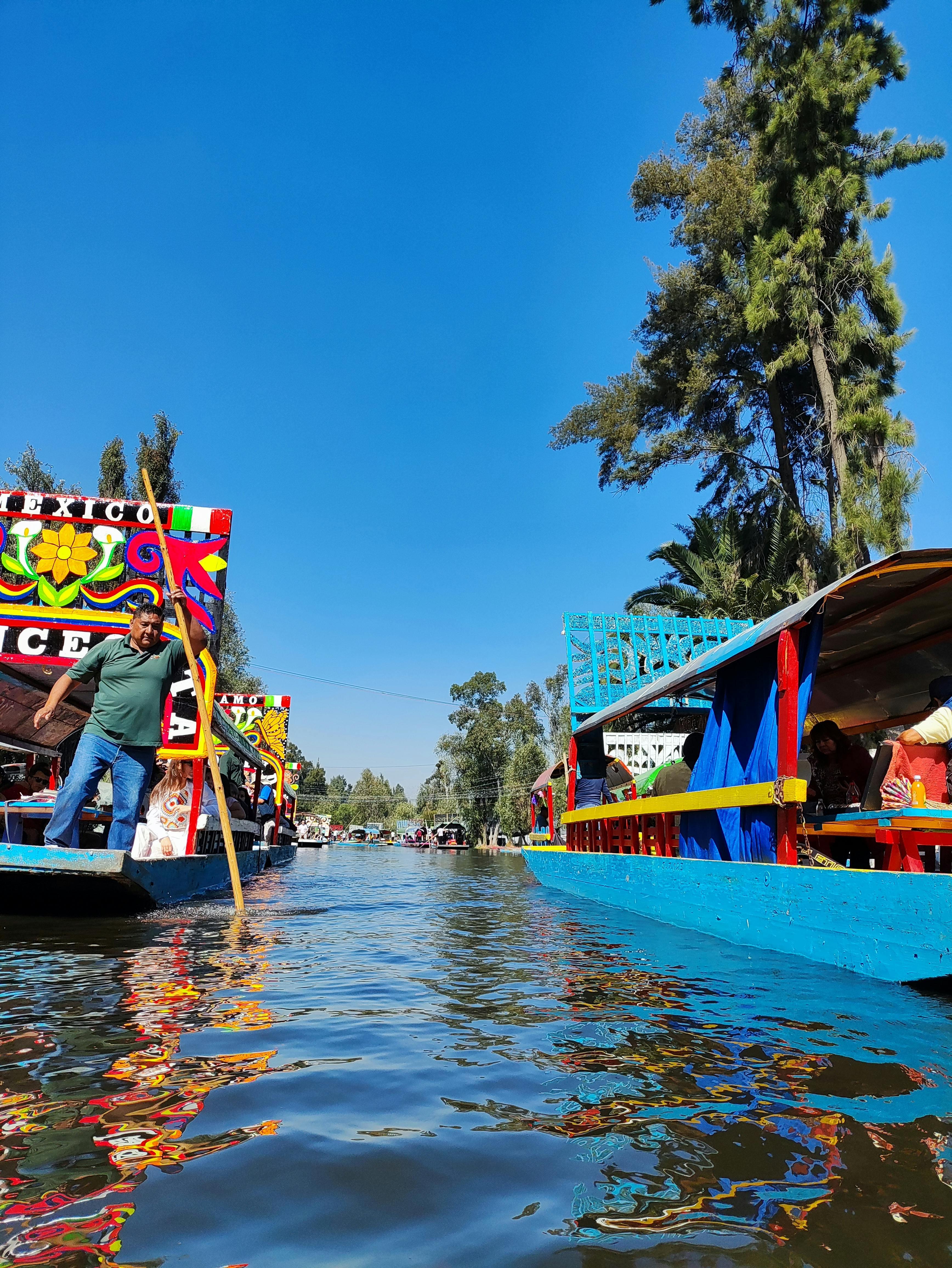 Xochimilco Trajinera Fiesta with Mariachis & Drinks