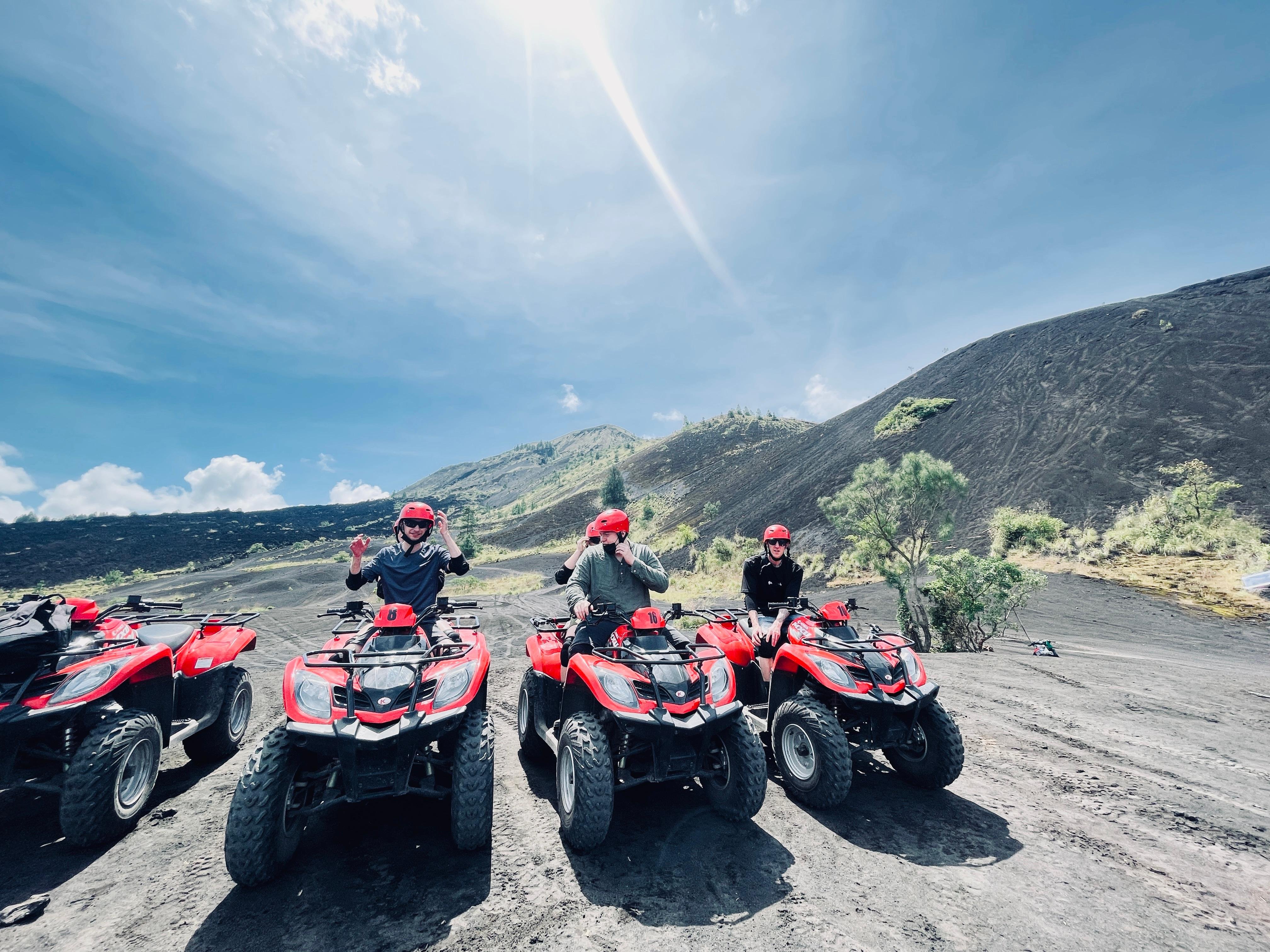 Bali Mt. Batur Black Lava ATV Quad Bike Ride