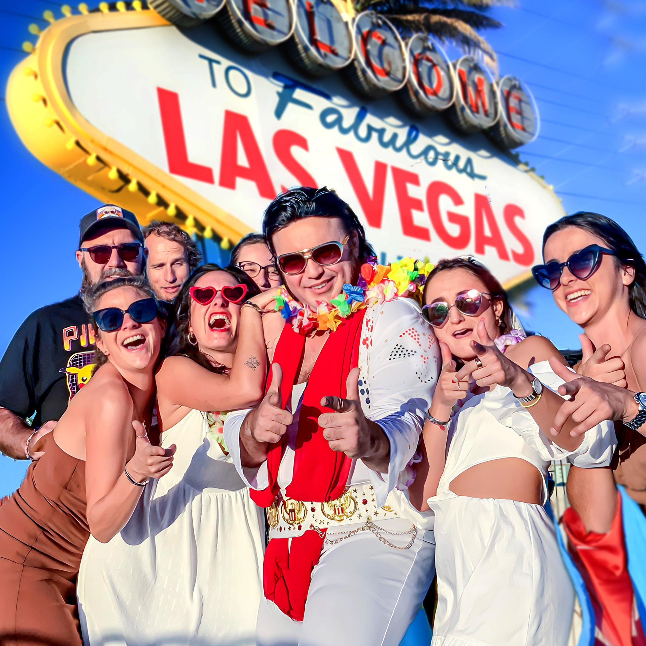 Elvis-Themed Vegas Wedding Ceremony with Photo Package