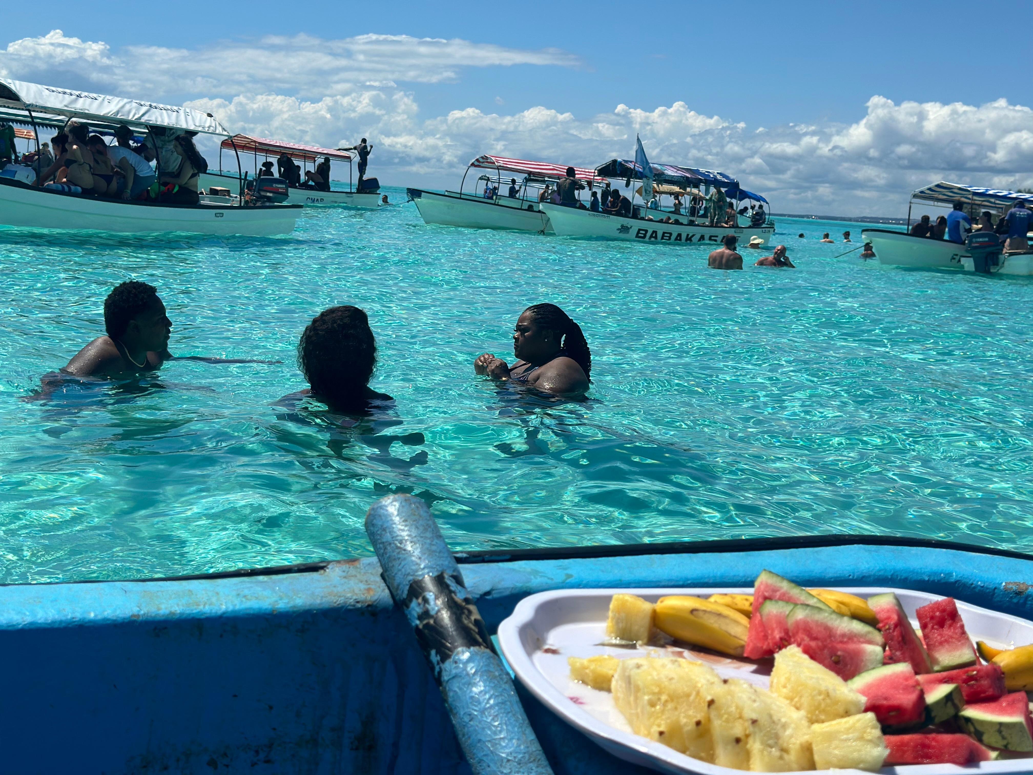 Zanzibar: Mnemba Island Dolphin Swim & Snorkel Adventure