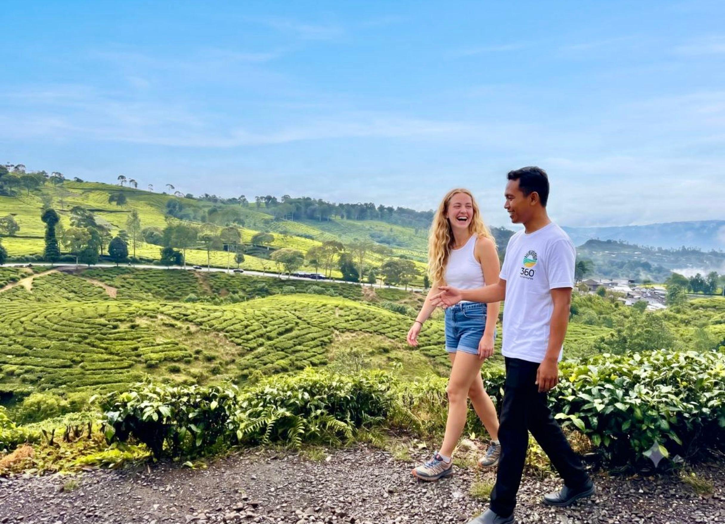 Bandung Volcanic Wonders: Crater, Sky Bridge & Thermal Springs