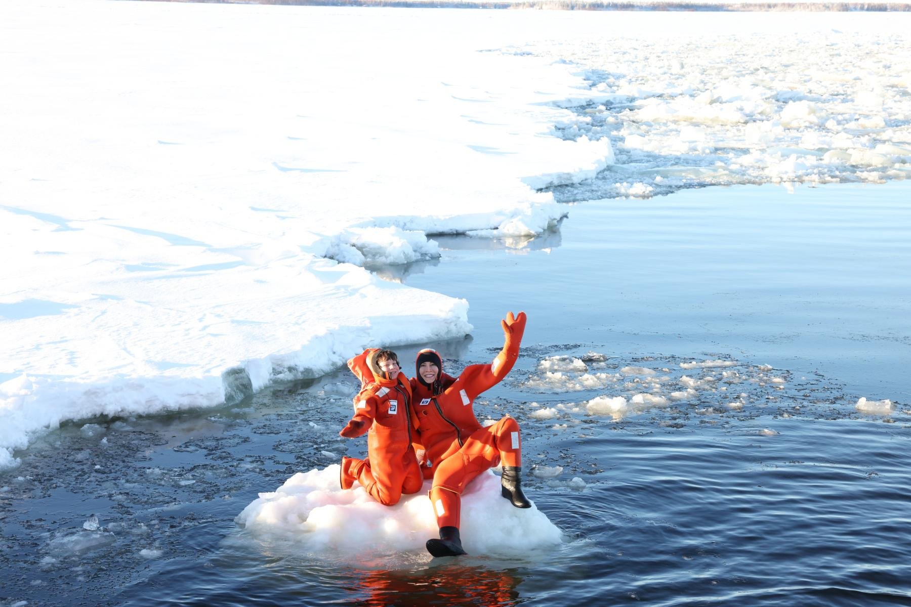 Arctic Icebreaker Cruise: Float & Walk on Frozen Sea