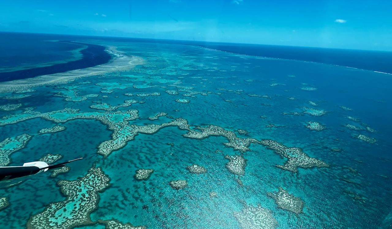 Whitsundays & Great Barrier Reef Scenic Flight from Airlie Beach