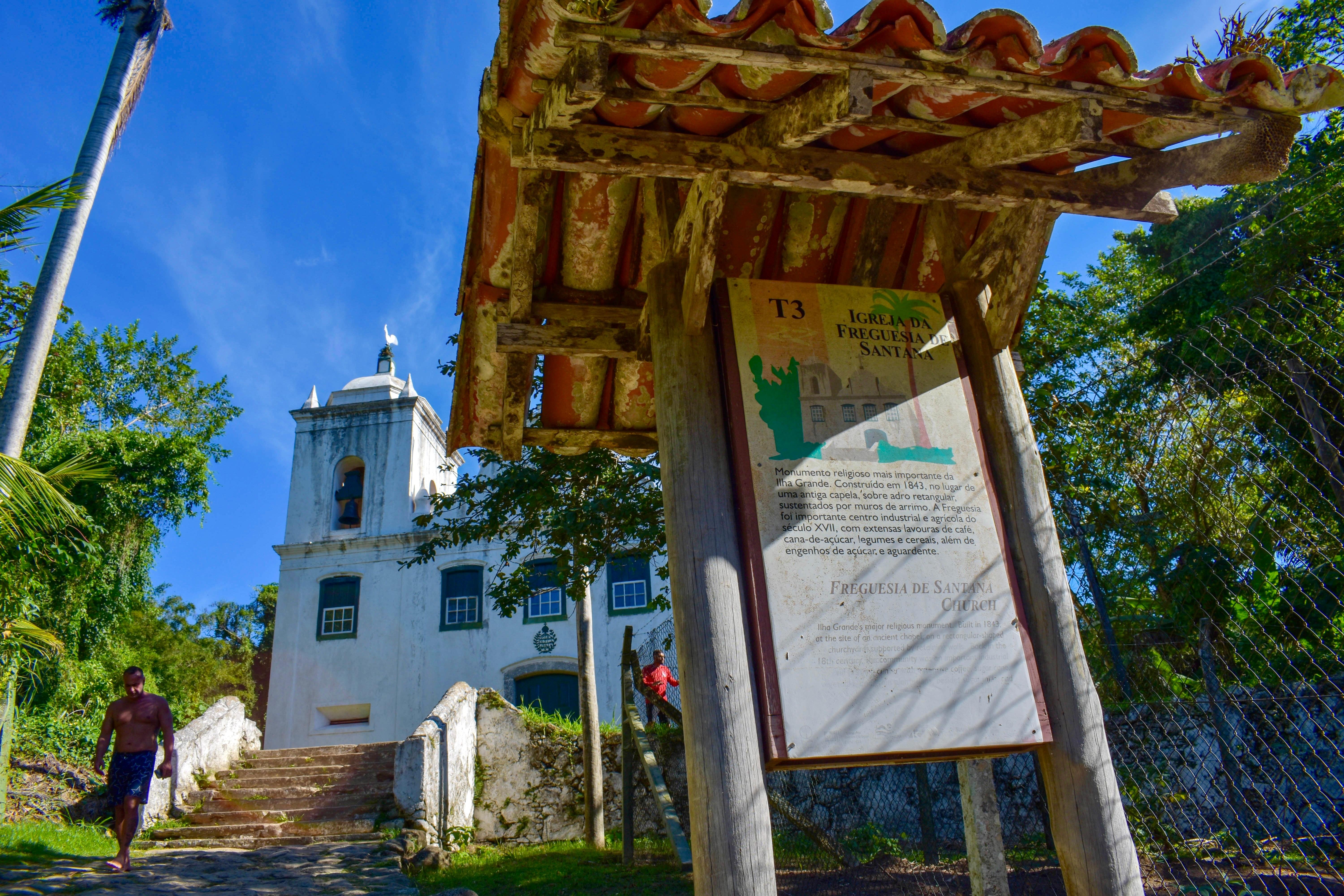 Ilha Grande & Blue Lagoon Boat Cruise from Rio