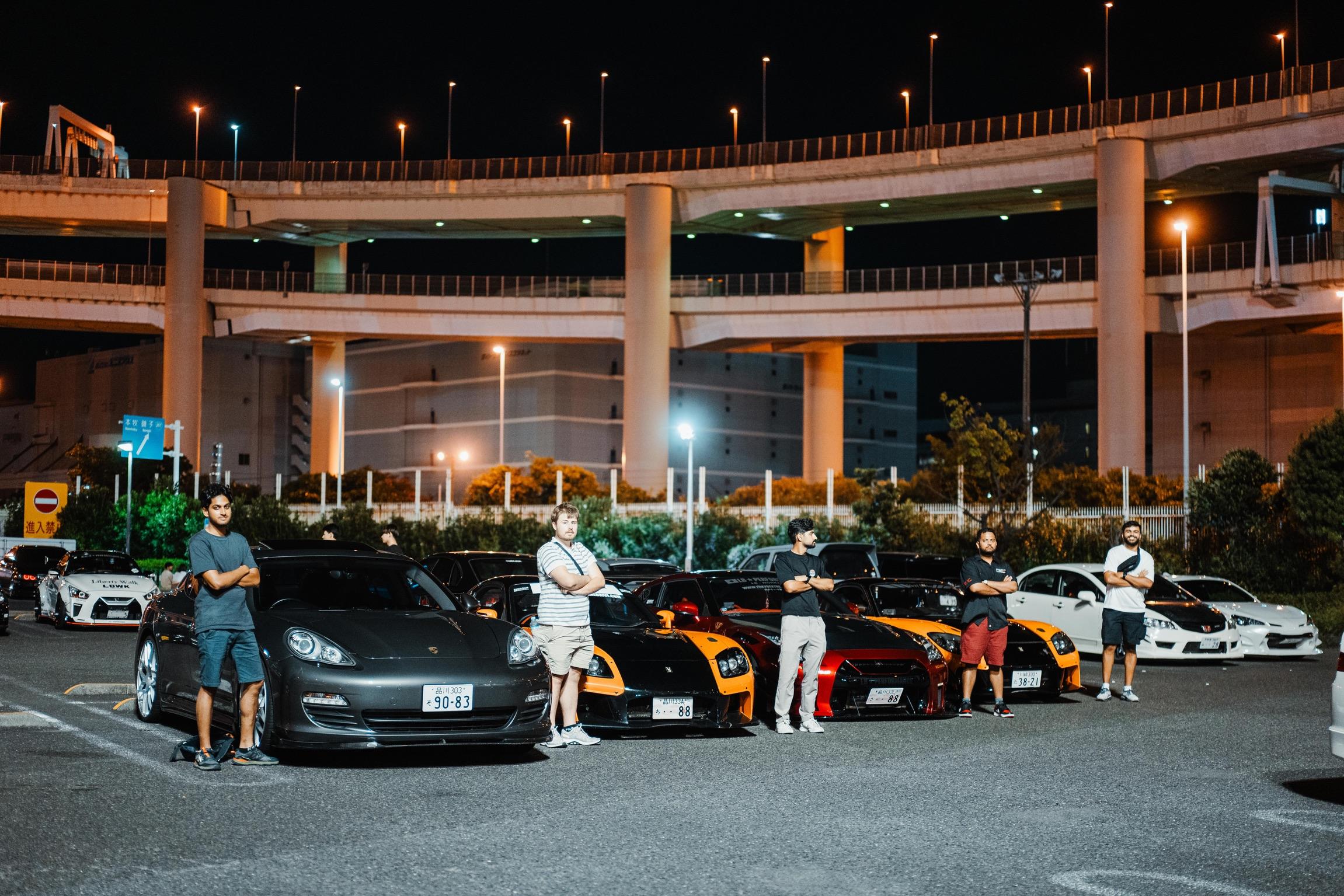 Tokyo Drift: Daikoku PA Supreme Car Experience 大黒PA - Tokyo car meet tour at Daikoku PA