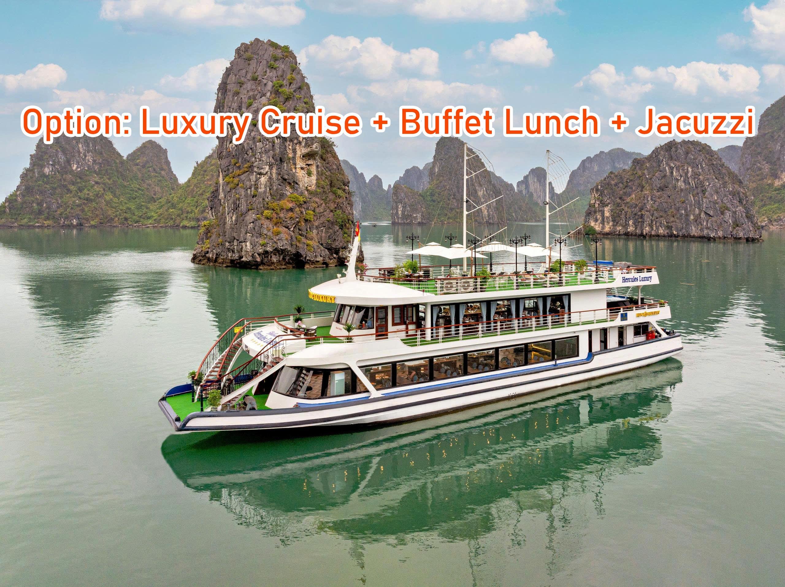 Ha Long Bay Full-Day Cruise from Hanoi: Caves, Kayaking & Sunset Party