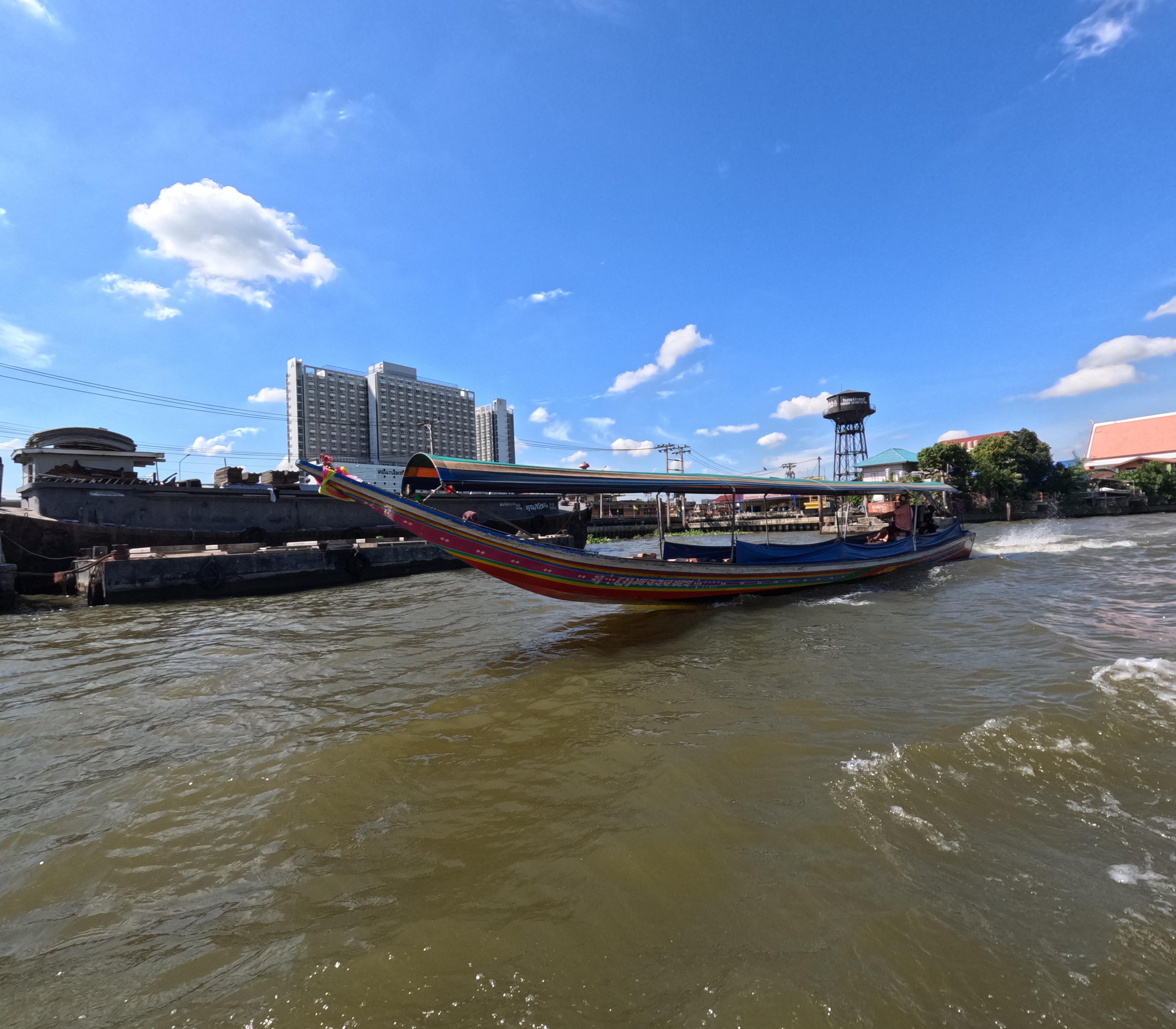 Bangkok Teak Boat Canal Cruise & Wat Arun Exploration