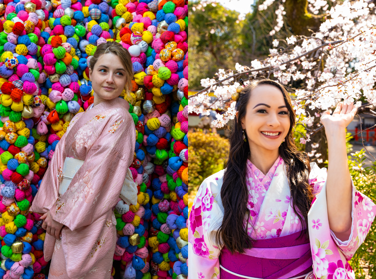 Kyoto: Vestimenta Tradicional com Kimono e Sessão de Fotos Privada