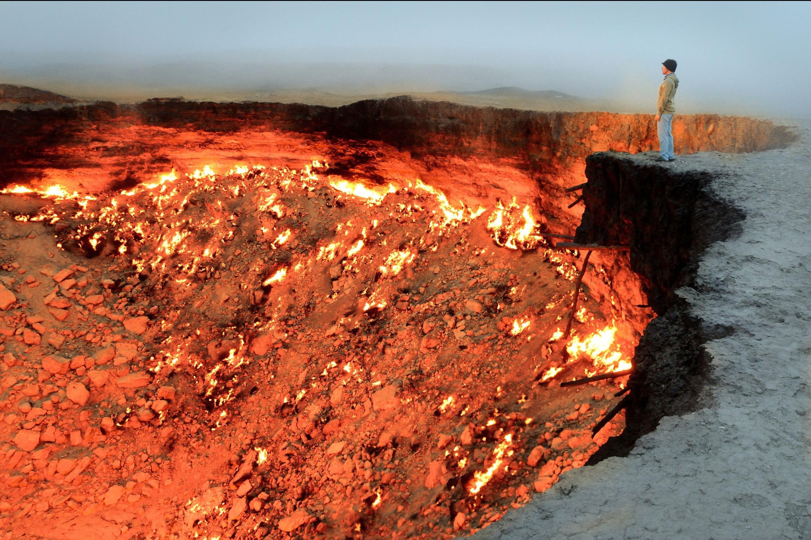 Darvaza Gas Crater Desert Adventure