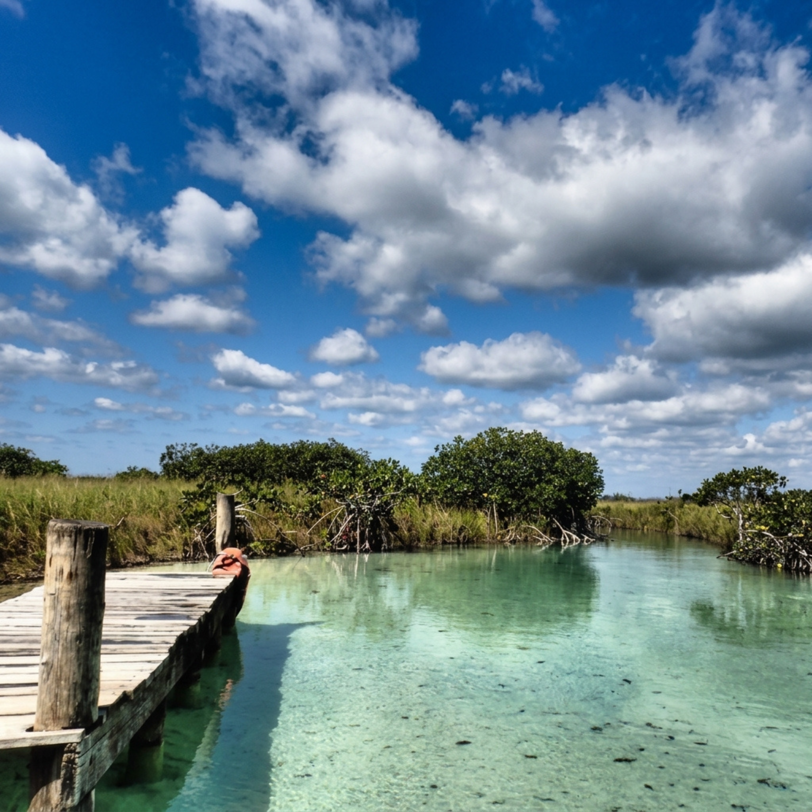 Sian Ka'an Biosphere Reserve Speedboat Adventure