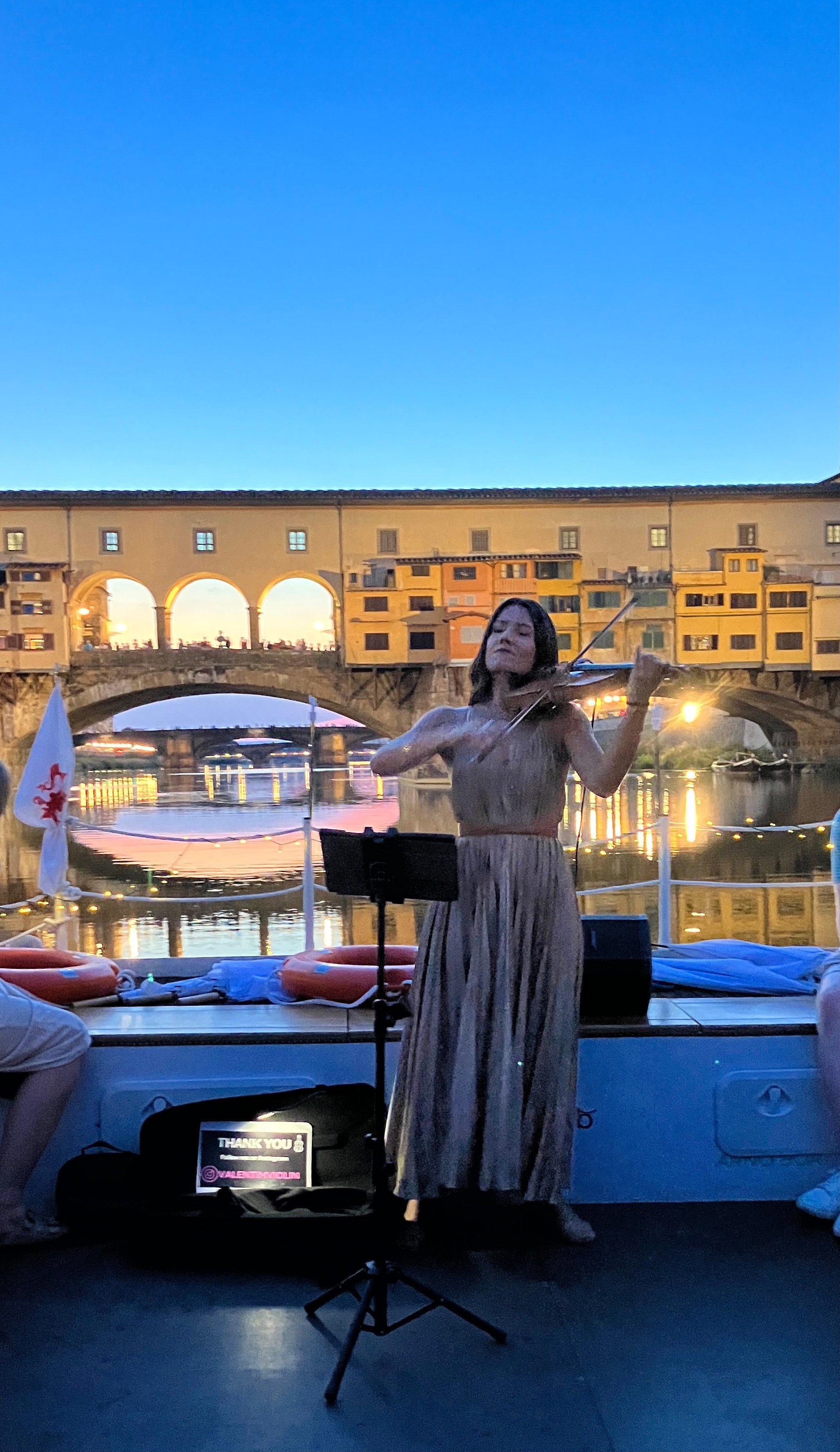 Florence Arno River Cruise with Live Music