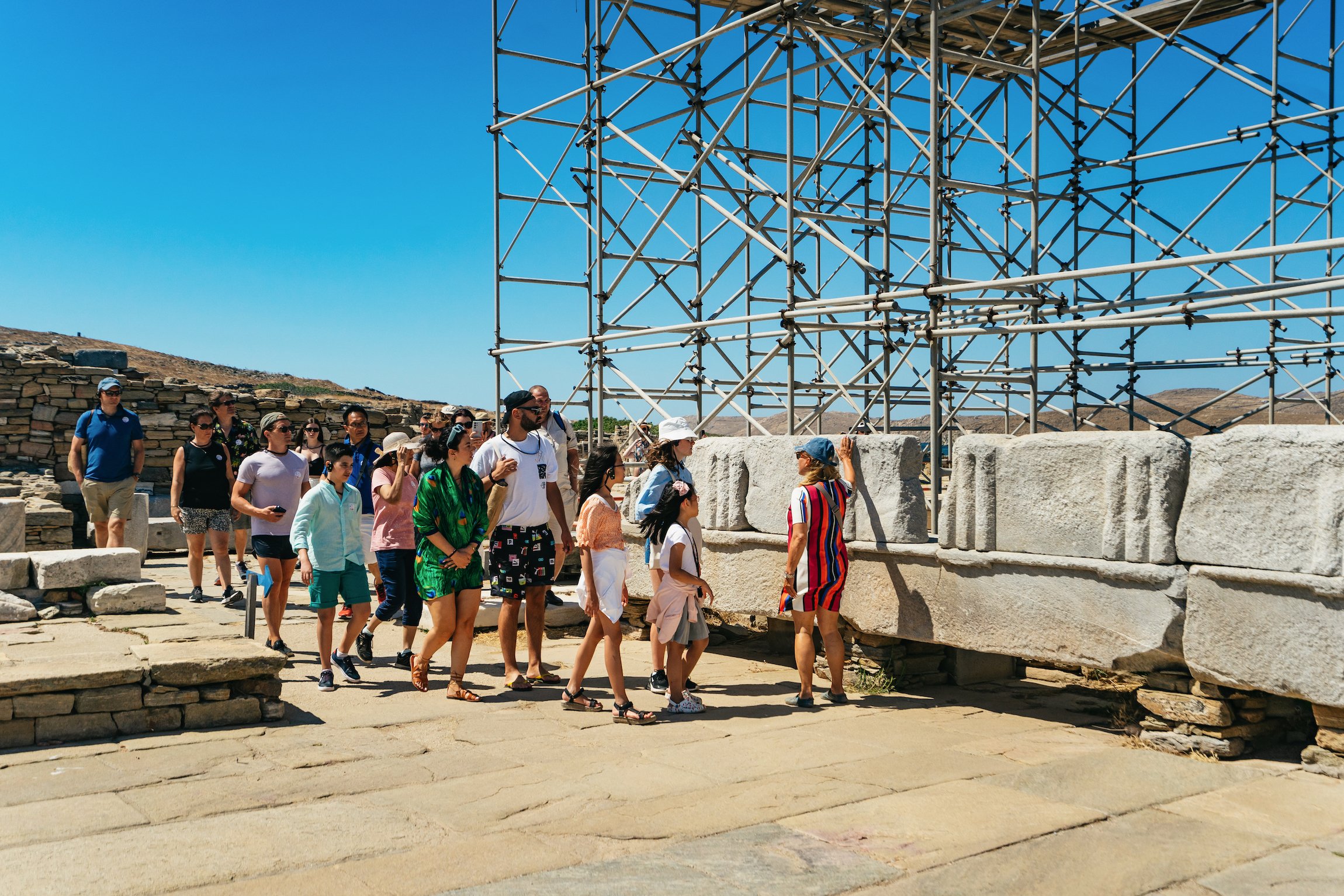Delos Ancient Ruins Guided Day Trip from Mykonos
