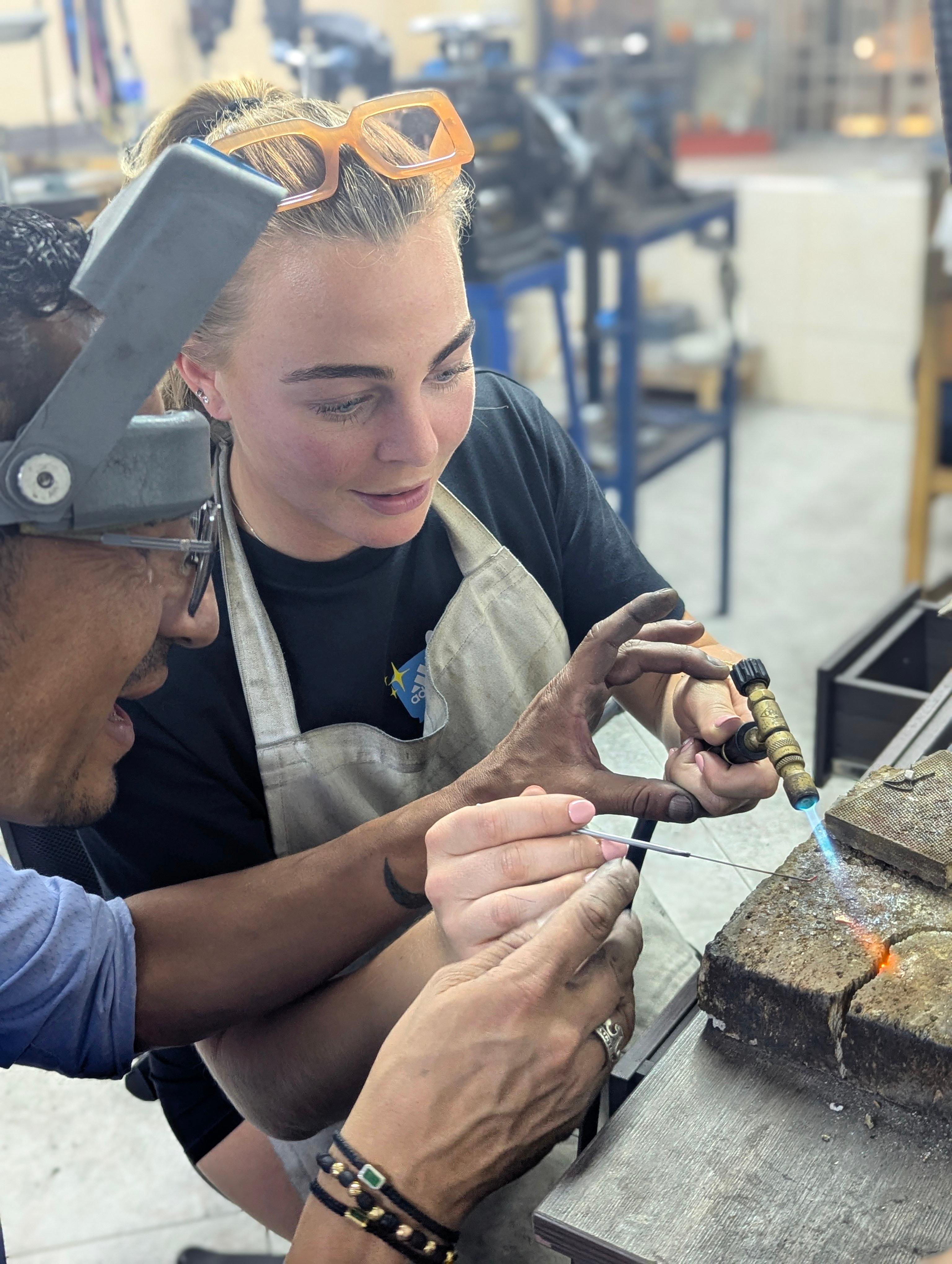 Emerald Ring Crafting Workshop in Bogotá