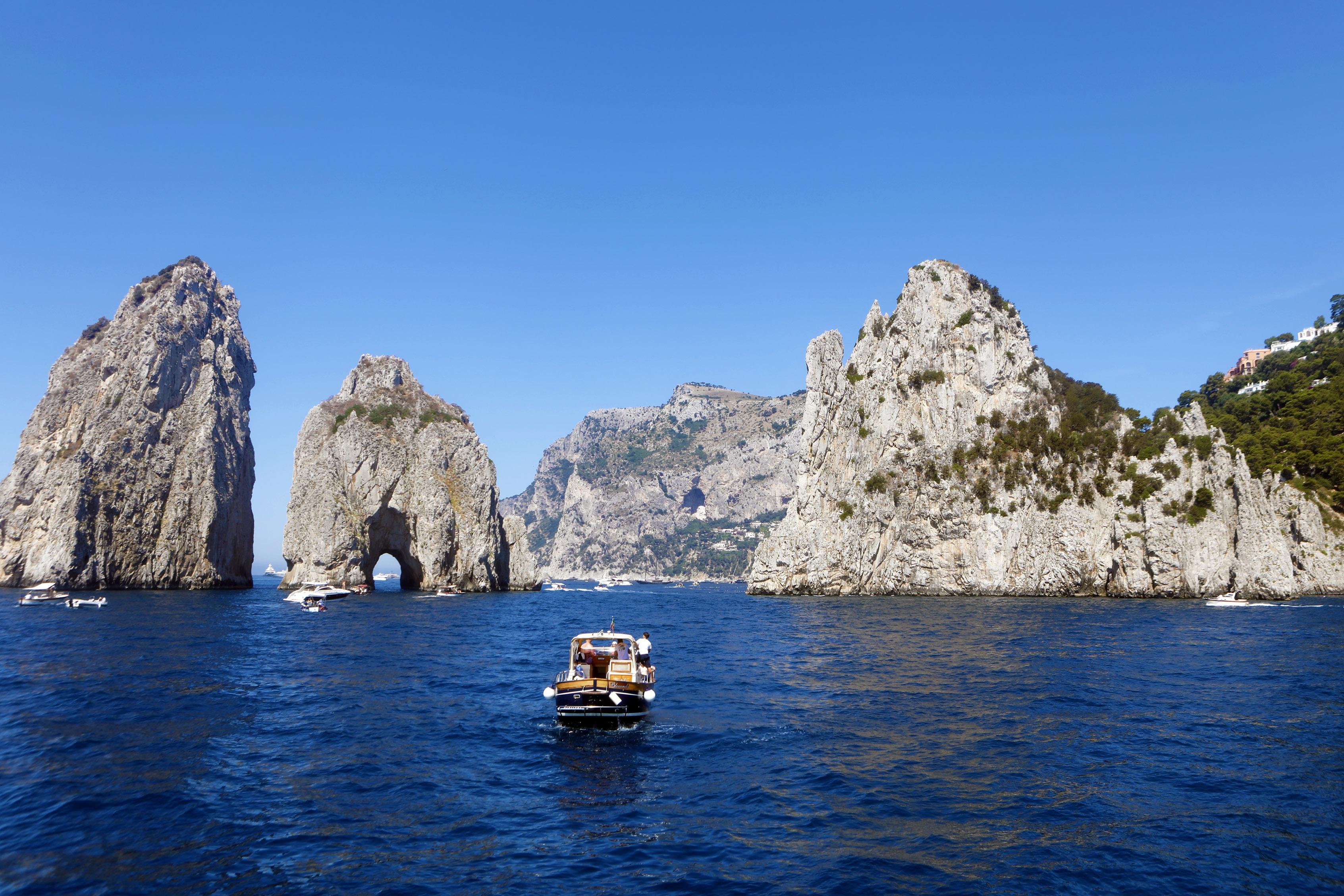 Naples to Capri: Full-Day Gulf Boat Tour & Island Cruise