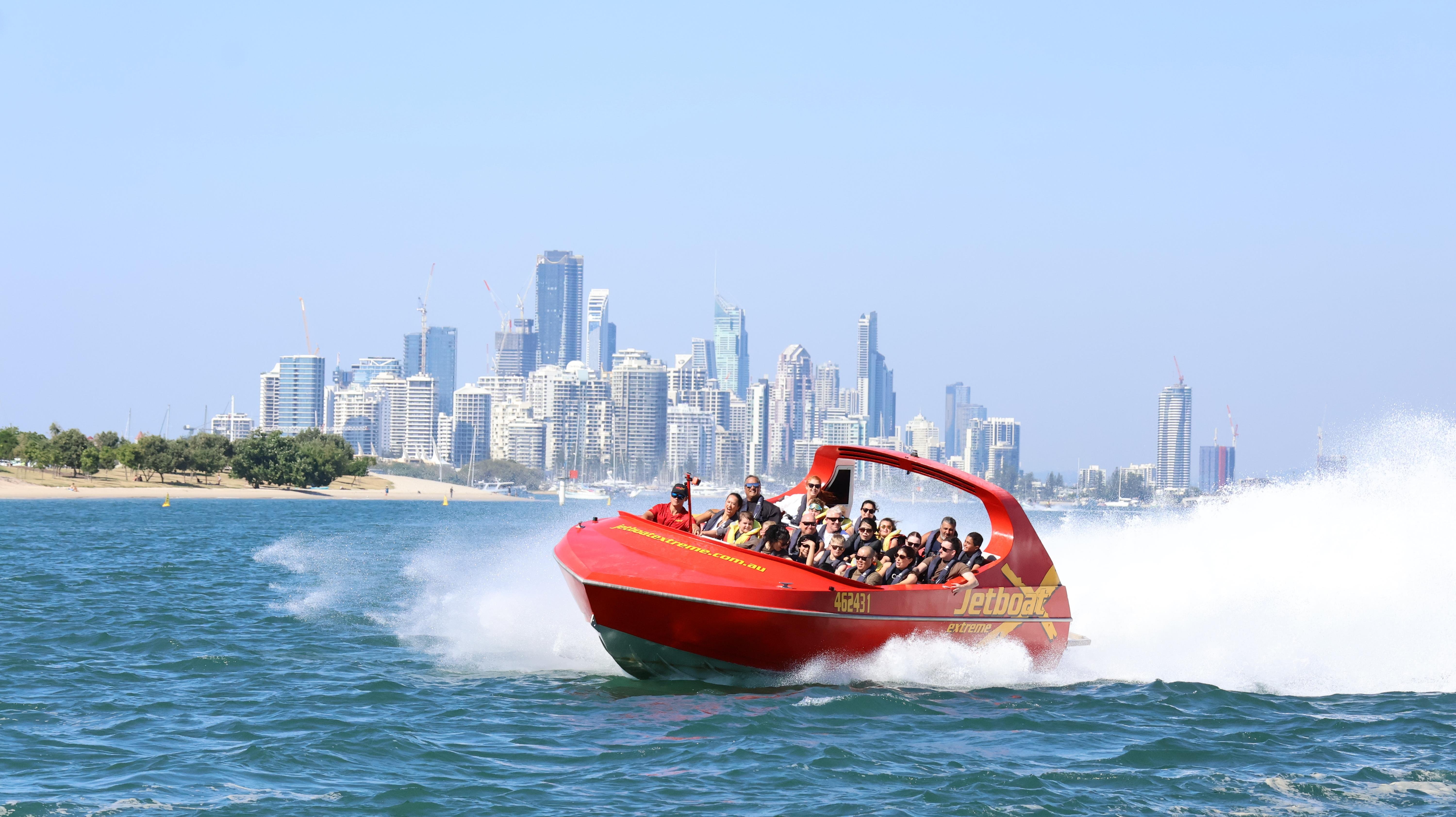 Extreme Jet Boat Adventure from Surfers Paradise