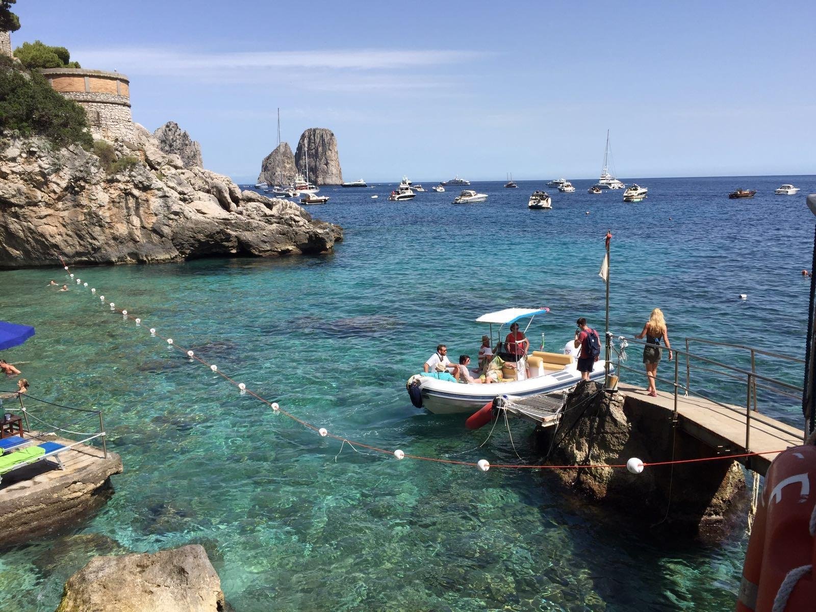 Private Boat Tour from Positano: Capri or Amalfi Coast