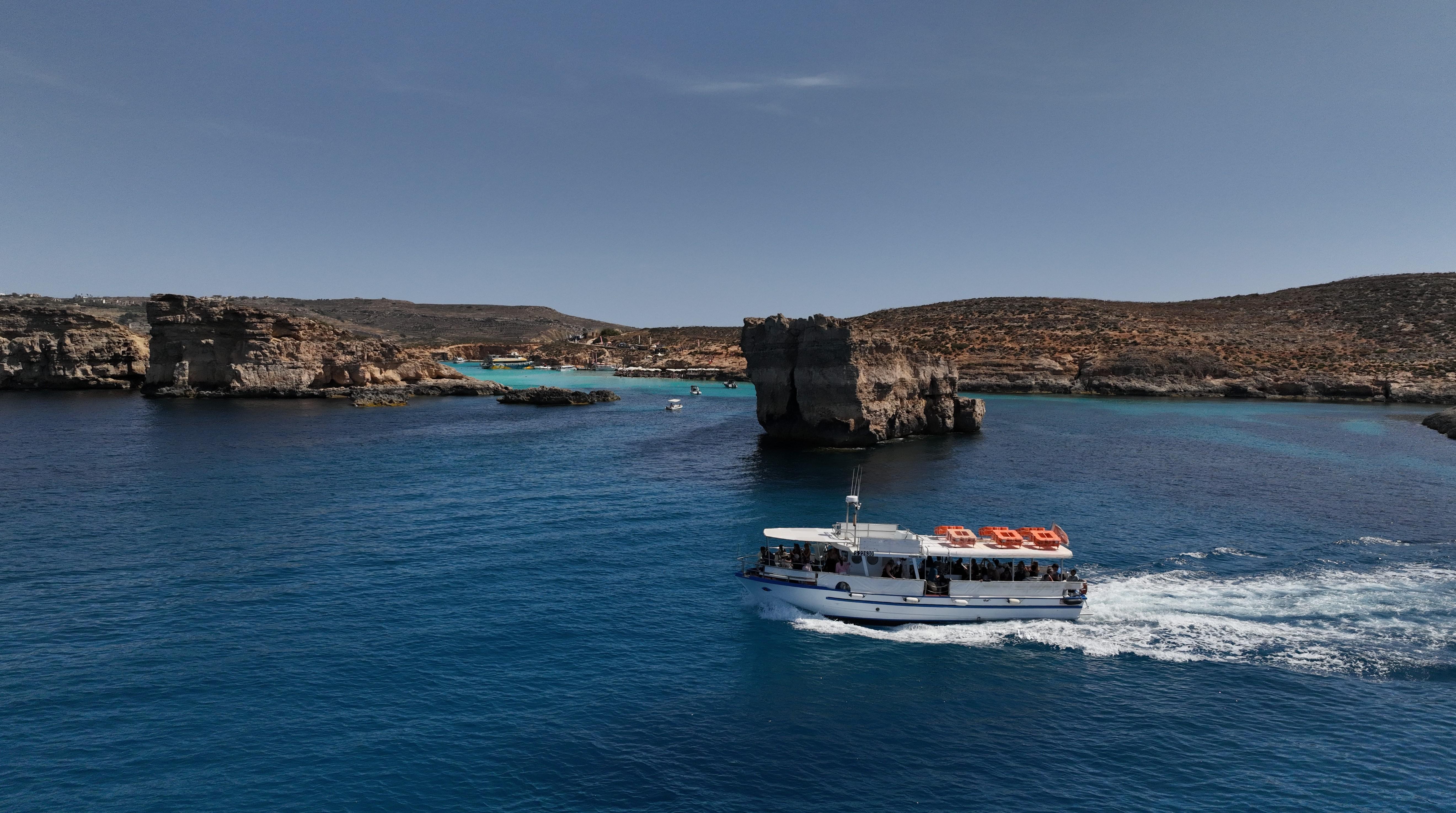 Flexible Ferry to Comino Blue Lagoon & Gozo Option
