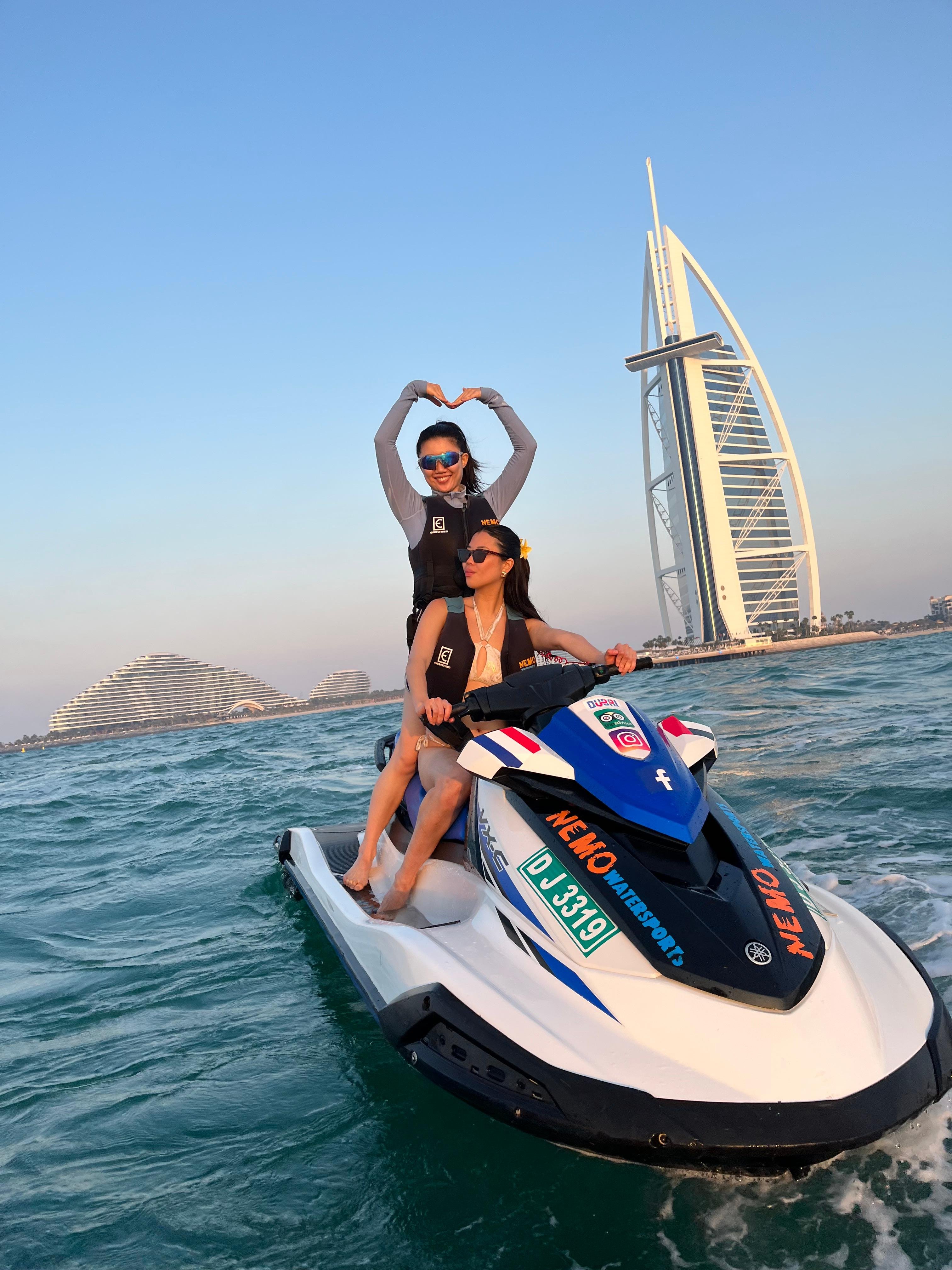 Dubai Jet Ski Tour: Palm Jumeirah, Atlantis & Burj Al Arab