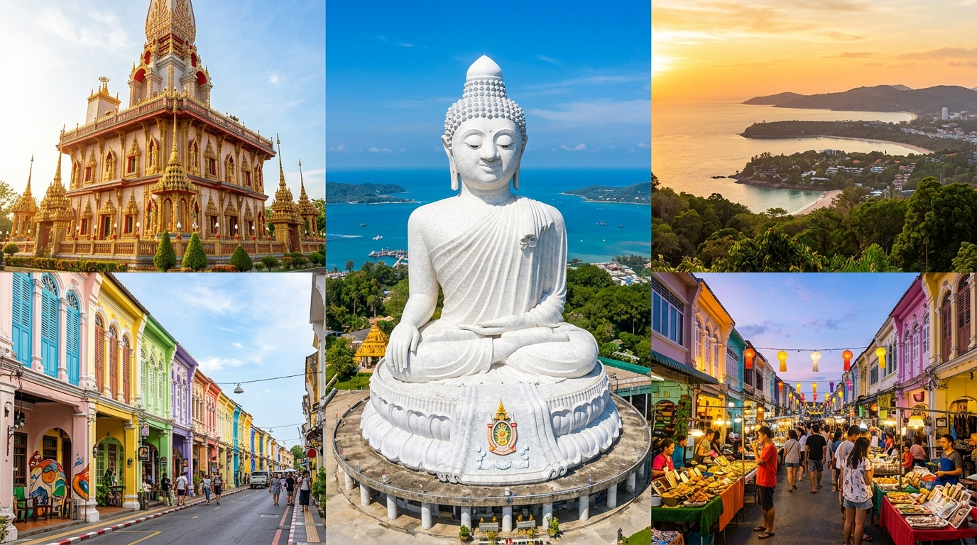 Phuket: Big Buddha, Wat Chalong, and Old Town Tour - 2026 (Verified Reviews)