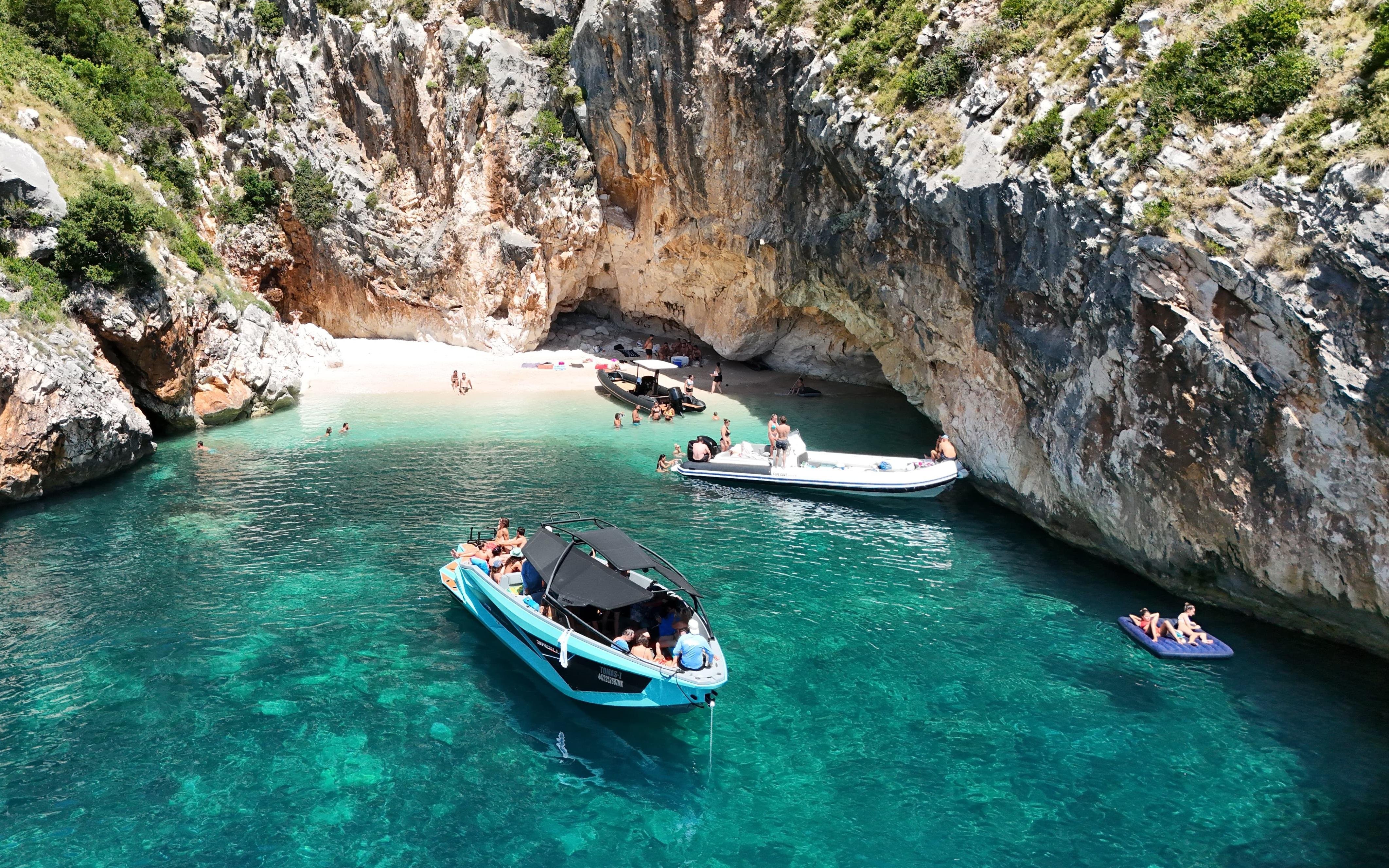 Karaburun Peninsula & Secret Blue Cave Boat Tour