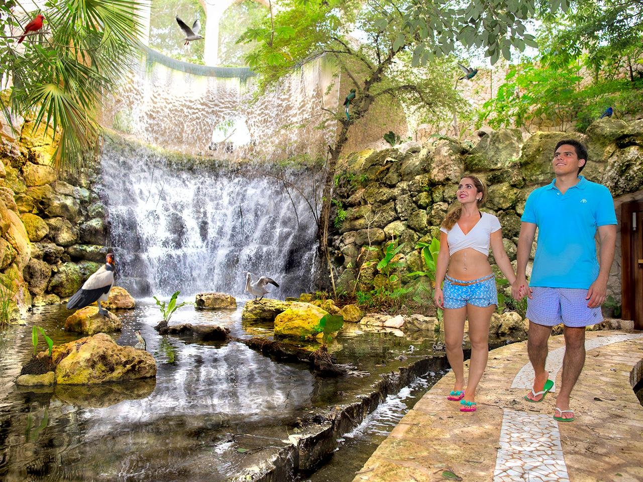 Xcaret Park Full-Day Pass from Playa del Carmen