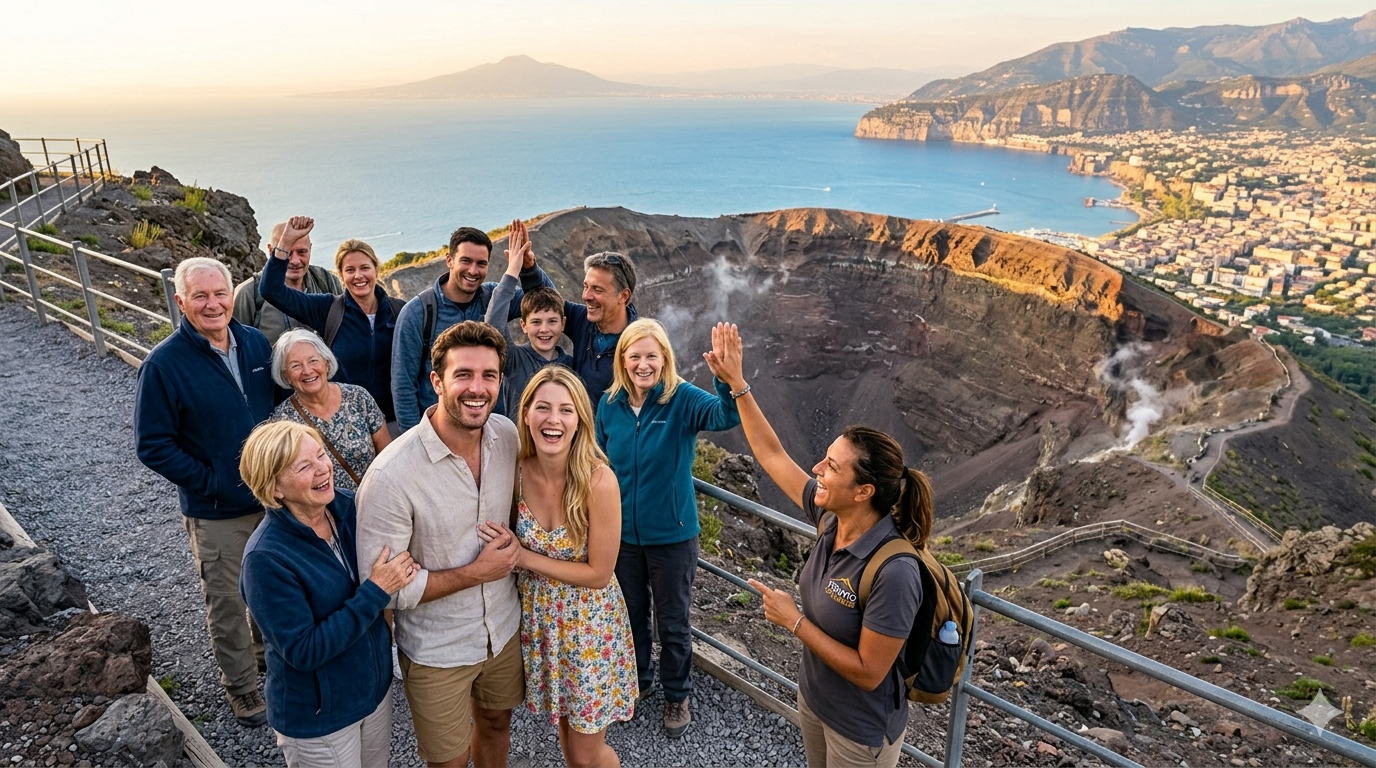 Vesuvius Summit Hike from Naples