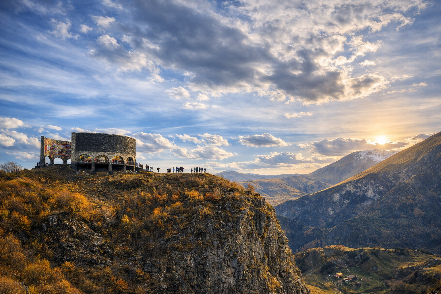Tbilisi to Kazbegi: Ananuri, Gudauri & Gergeti Trinity Church Day Tour
