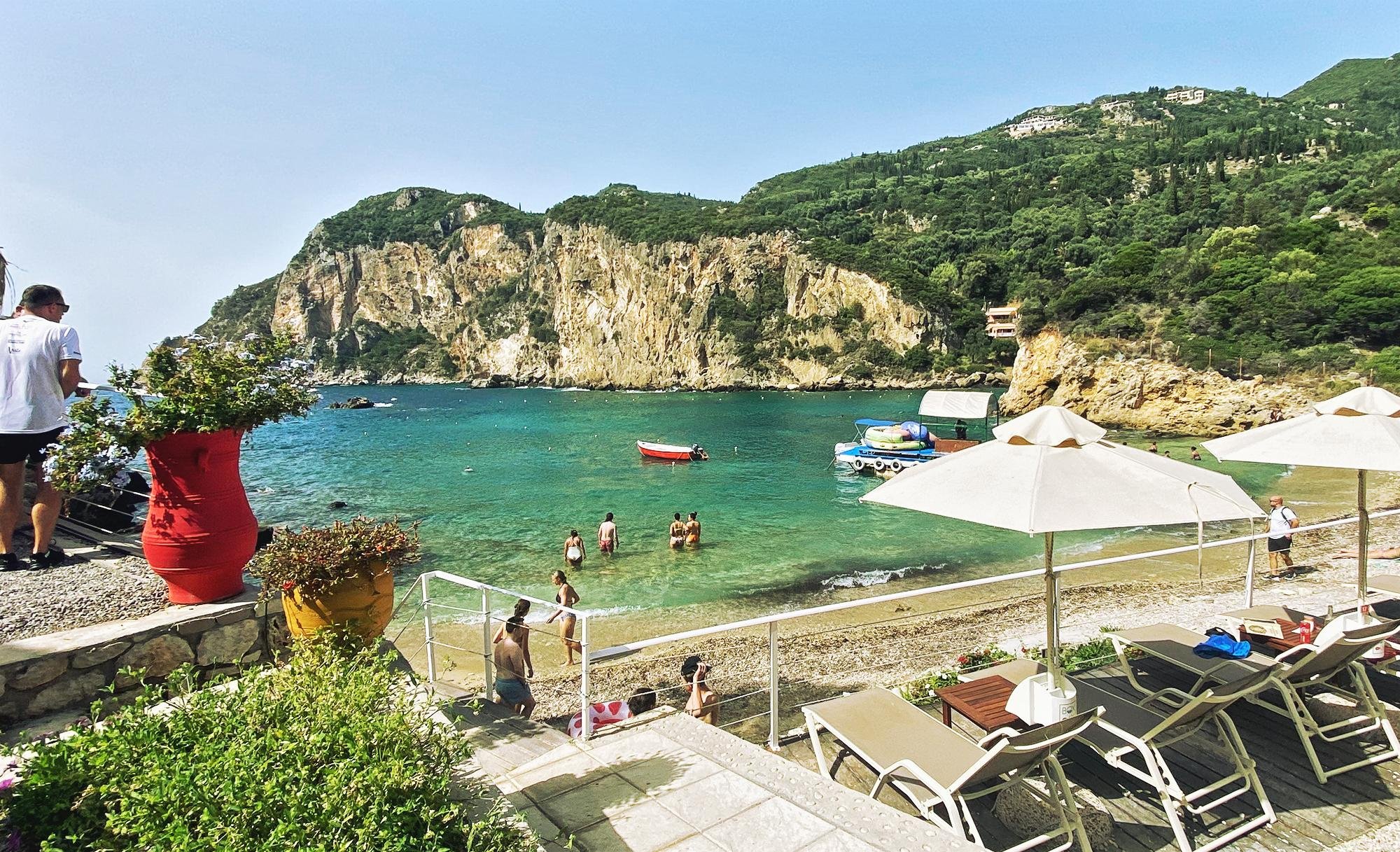 Corfu West Coast Half-Day: Palaiokastritsa, Lakones & Kratsalo