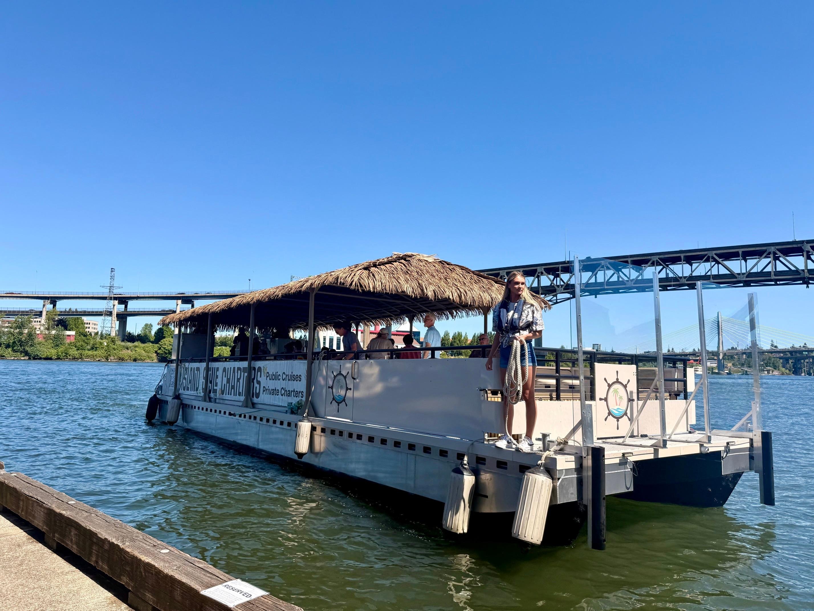 Portland Tiki Boat Happy Hour Cruise