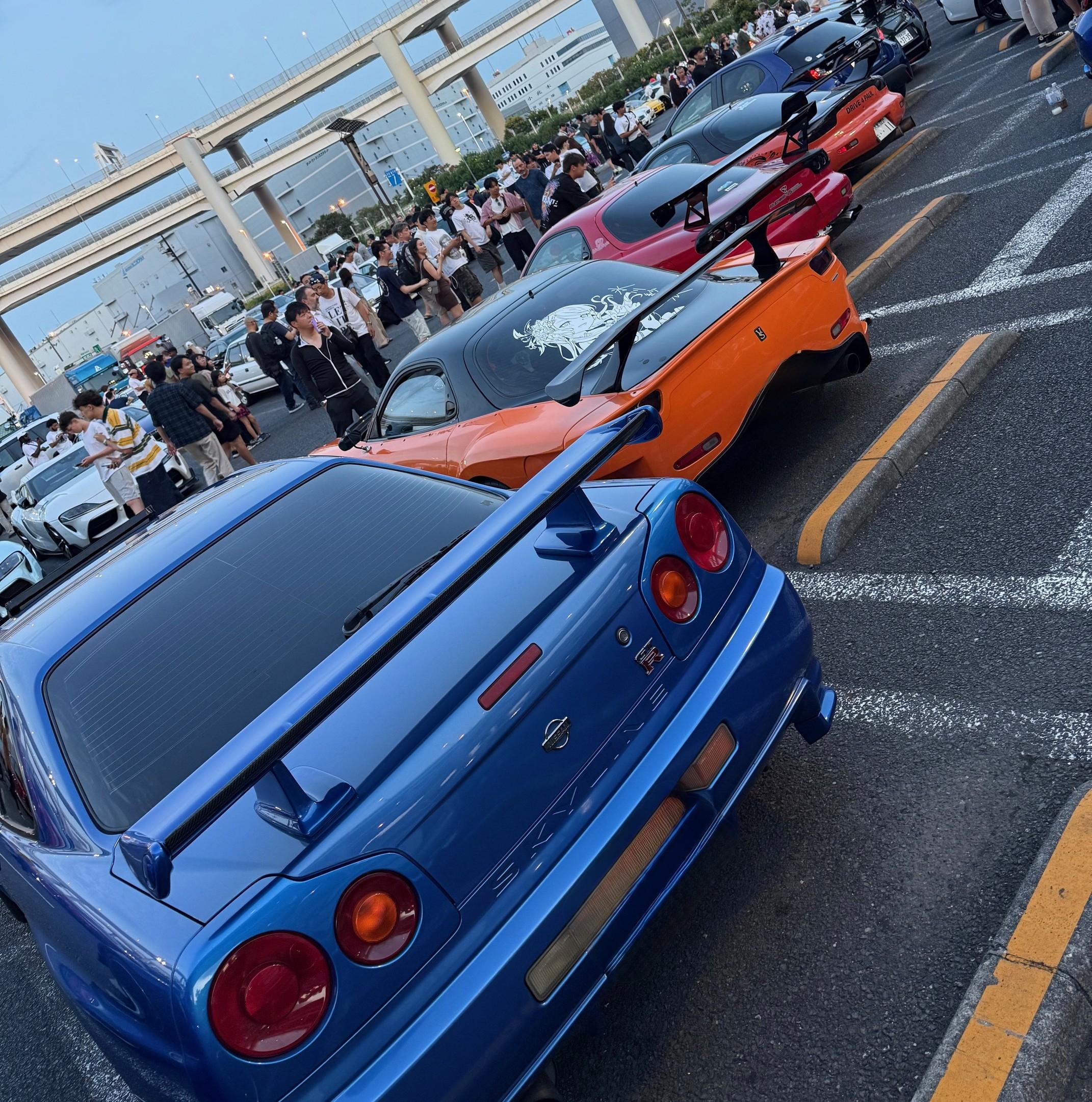 EVO, WRX, Skyline – JDM Night Run to Daikoku Car experience