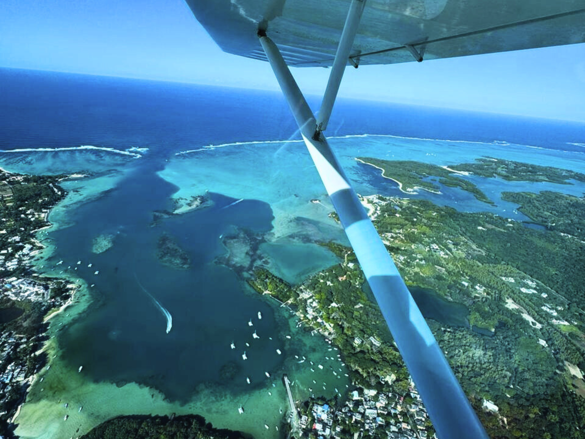 Mauritius East Coast Private Seaplane Adventure