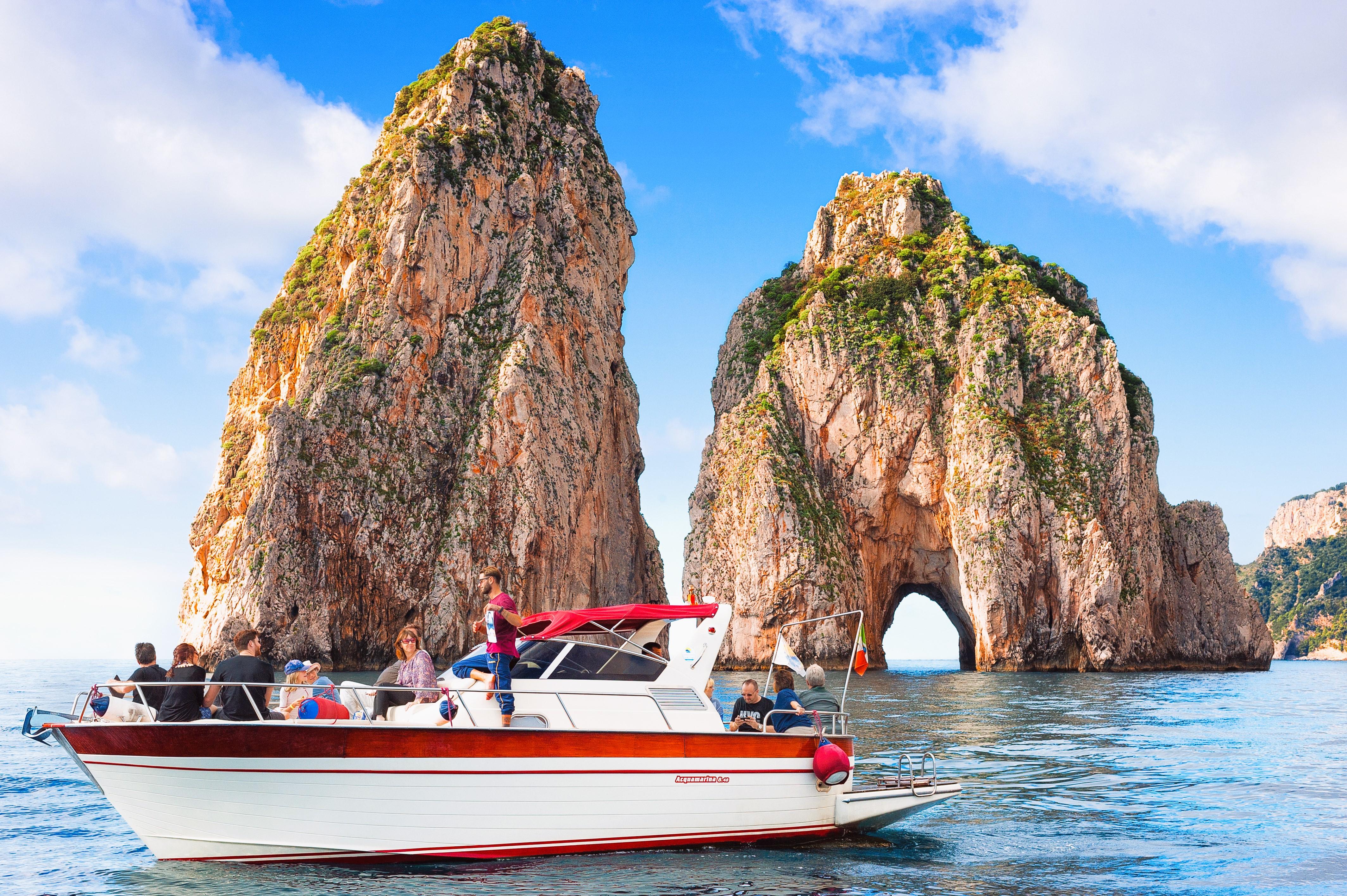 Capri Island Boat Tour from Positano with Transfer