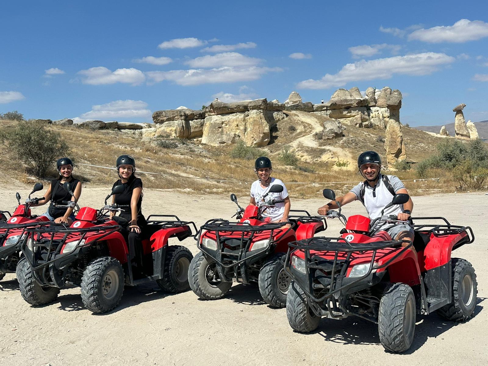Cappadocia Quad Bike Trail Adventure with Hotel Transfers