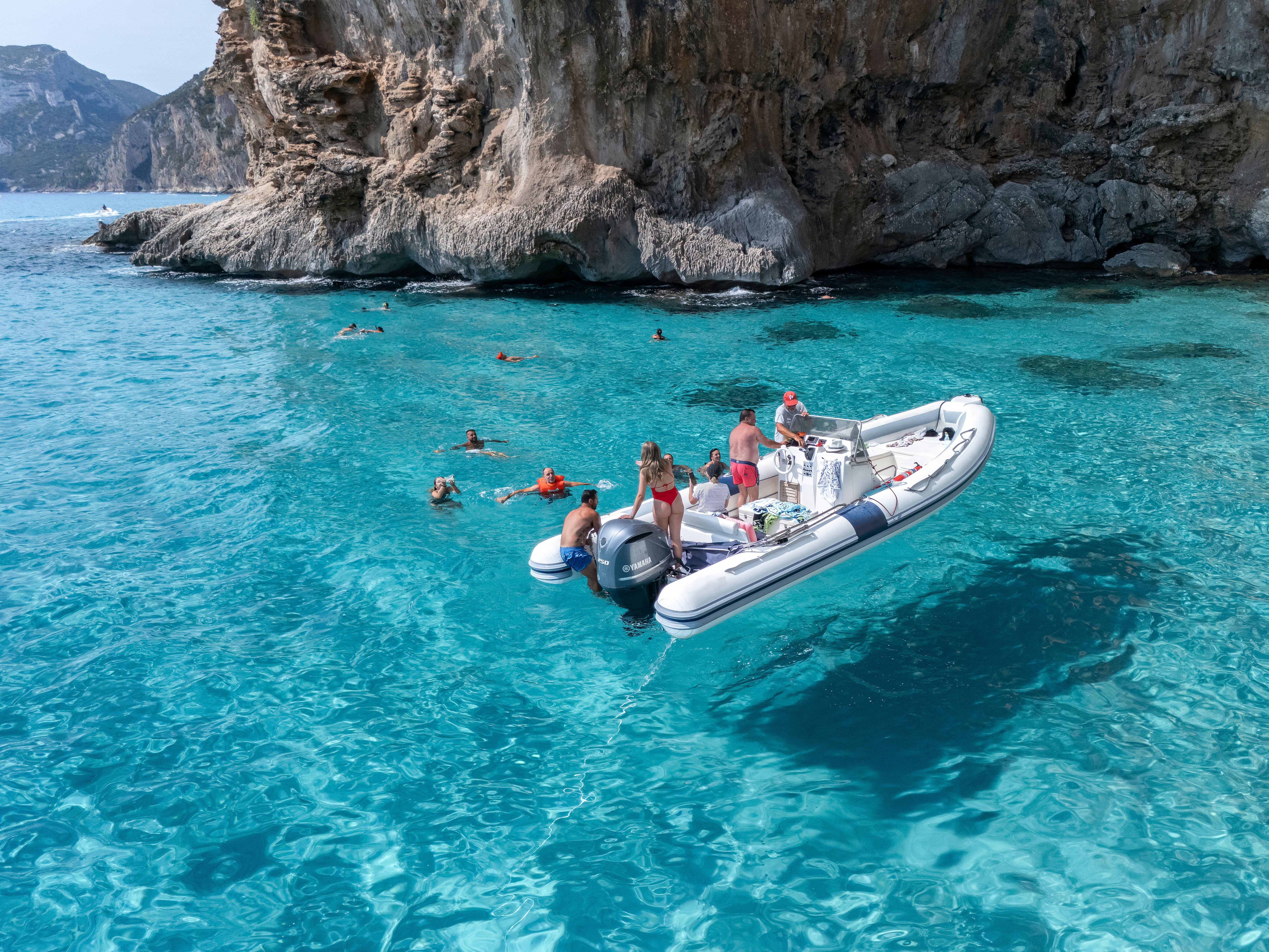 Cala Gonone: Gulf of Orosei Dinghy Cruise with Swim Stops - the Gulf of Orosei, Sardinia